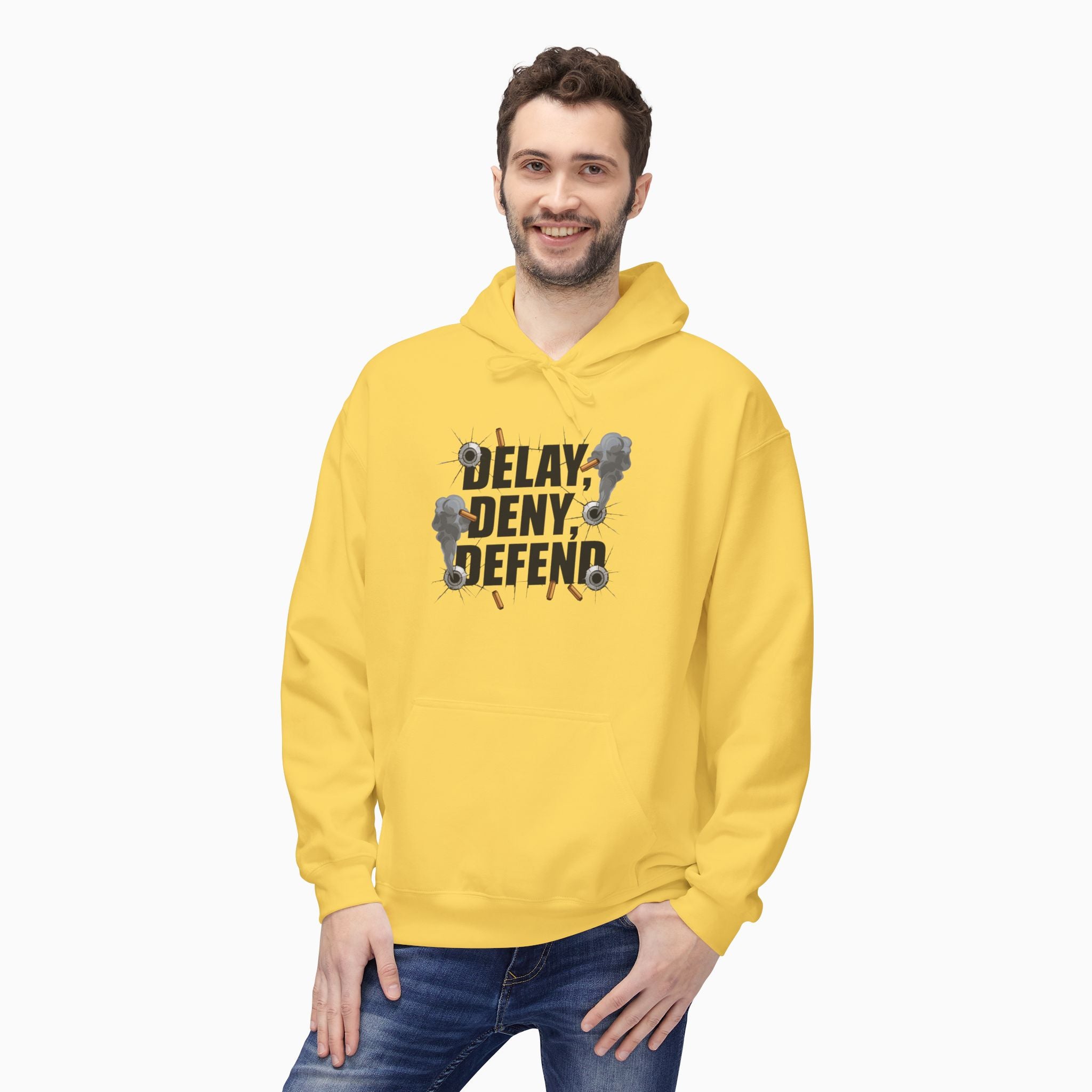 DELAY, DENY, DEFEND Unisex Hoodie