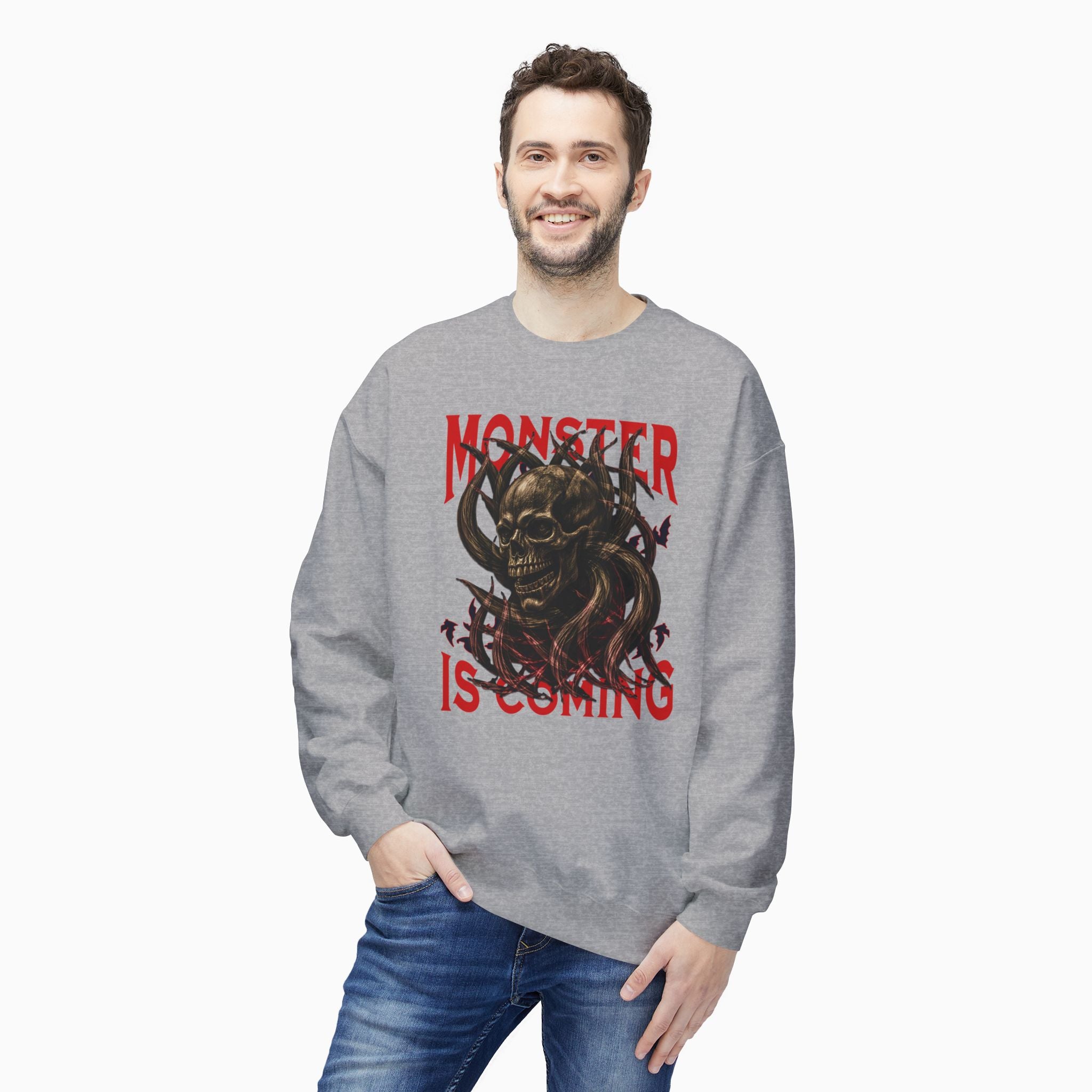 Ghost Monster is Coming Unisex Sweatshirt