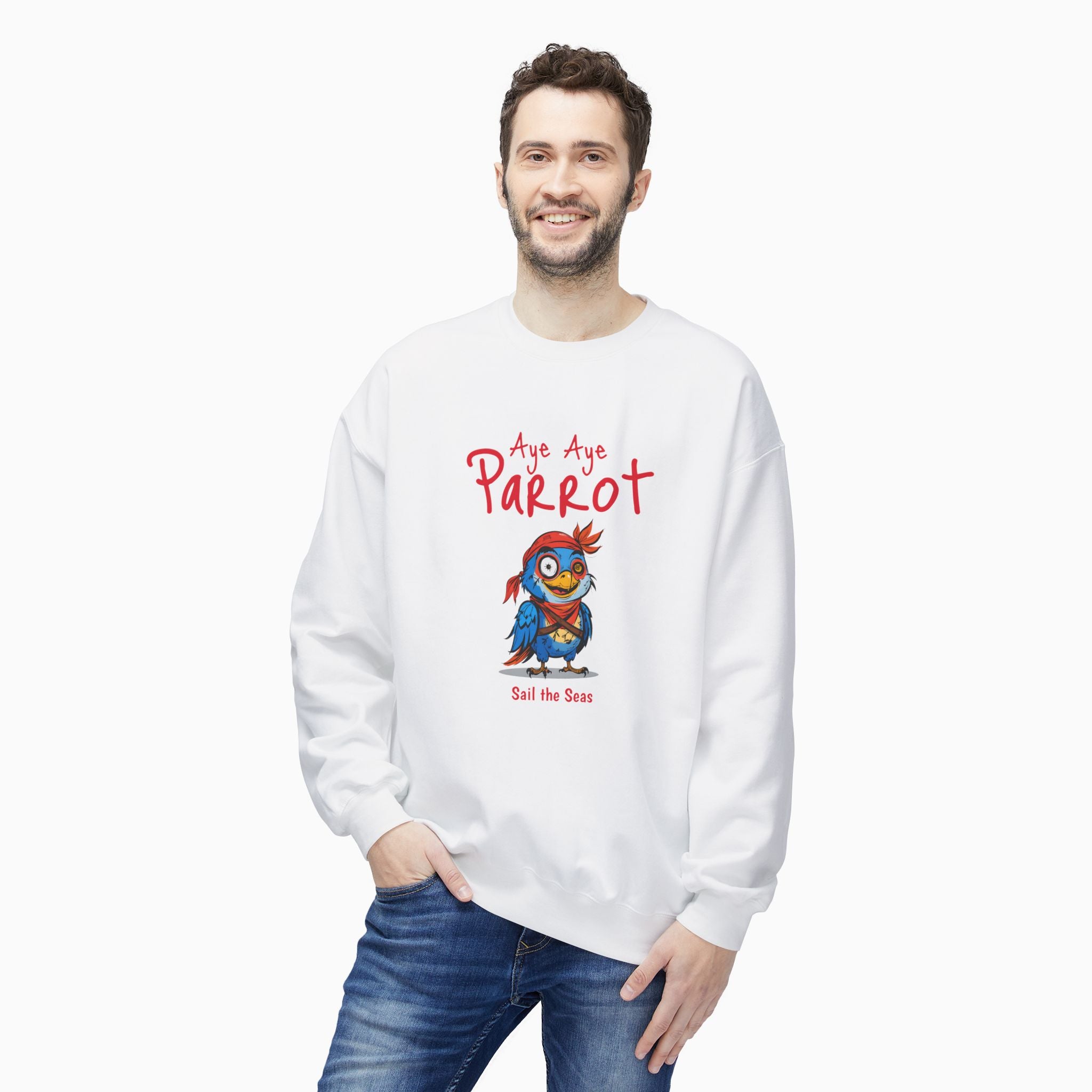 Aye Aye Parrot Unisex Sweatshirt