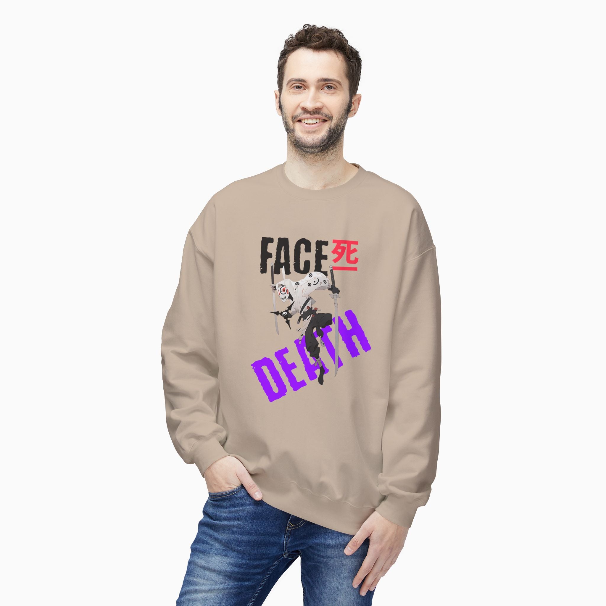 Ninja Face Death Unisex Sweatshirt