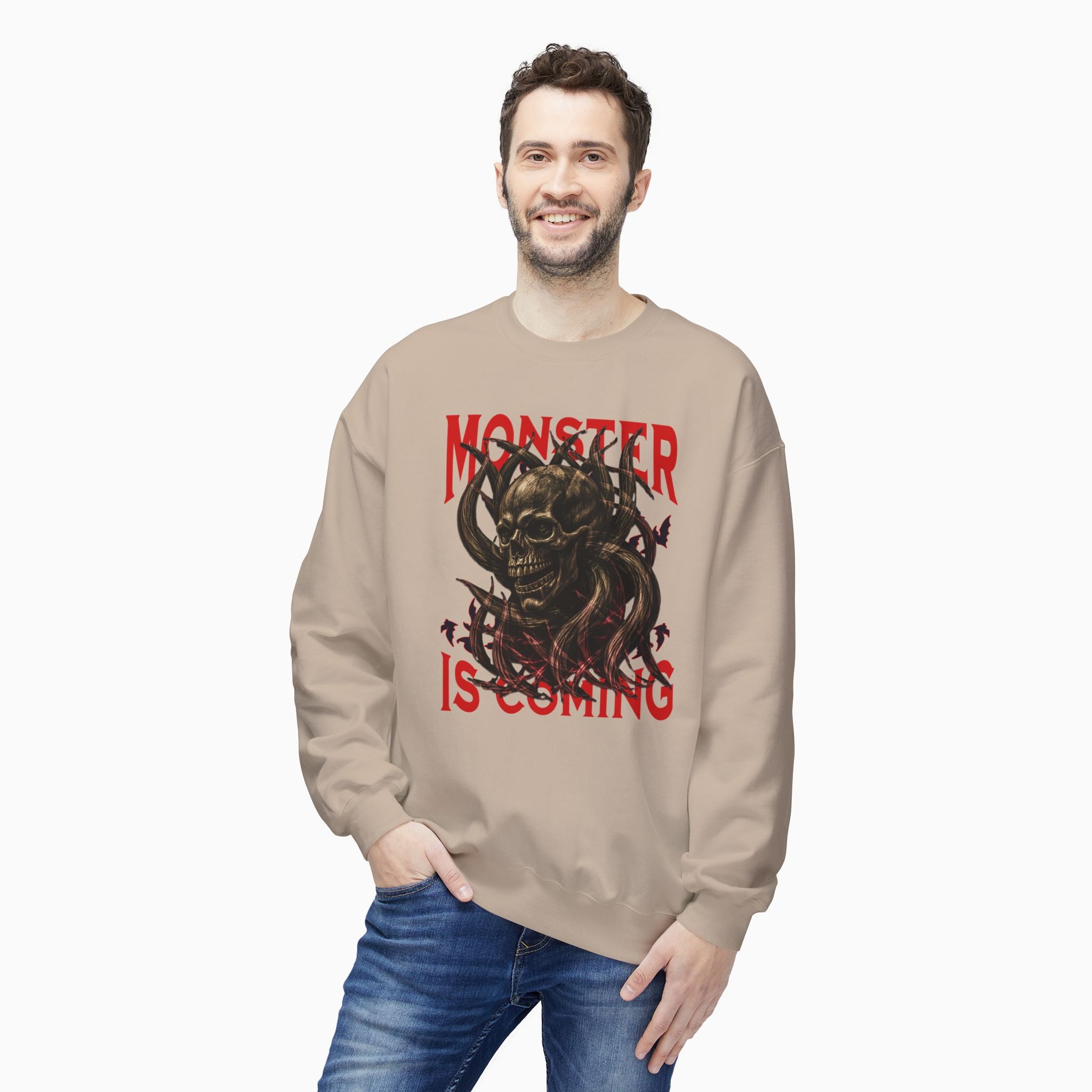 Ghost Monster is Coming Unisex Sweatshirt