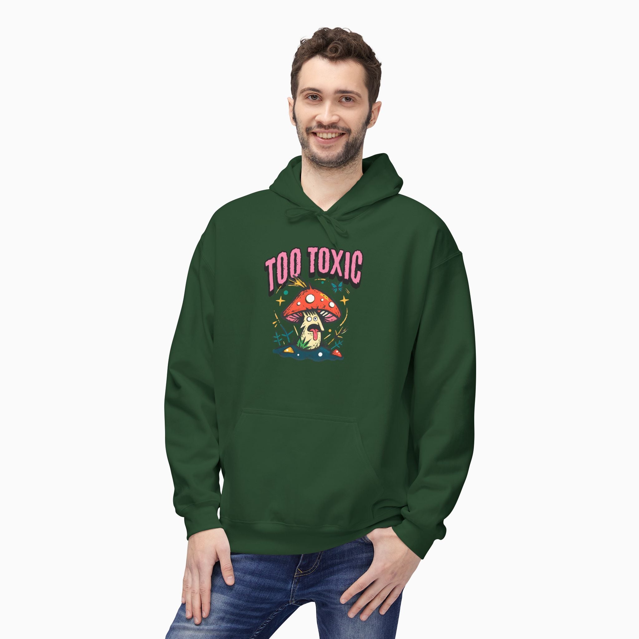 Too Toxic Mushroom Unisex Hoodie