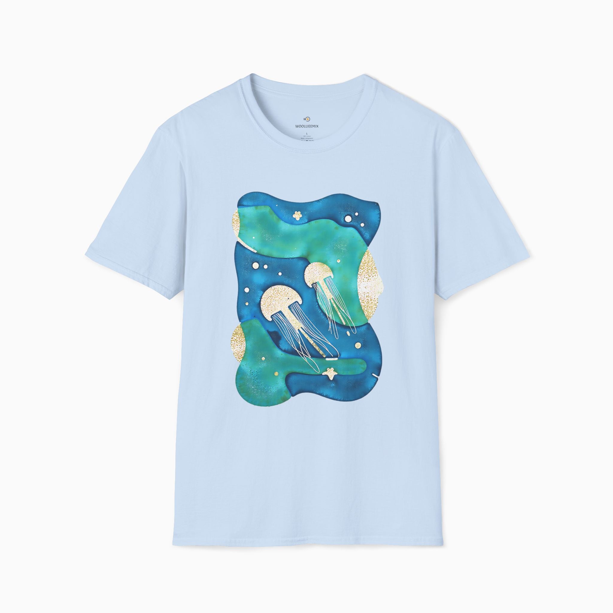 Retro Japanese Waves Unisex T-Shirt | Woollieemix Classic Fit