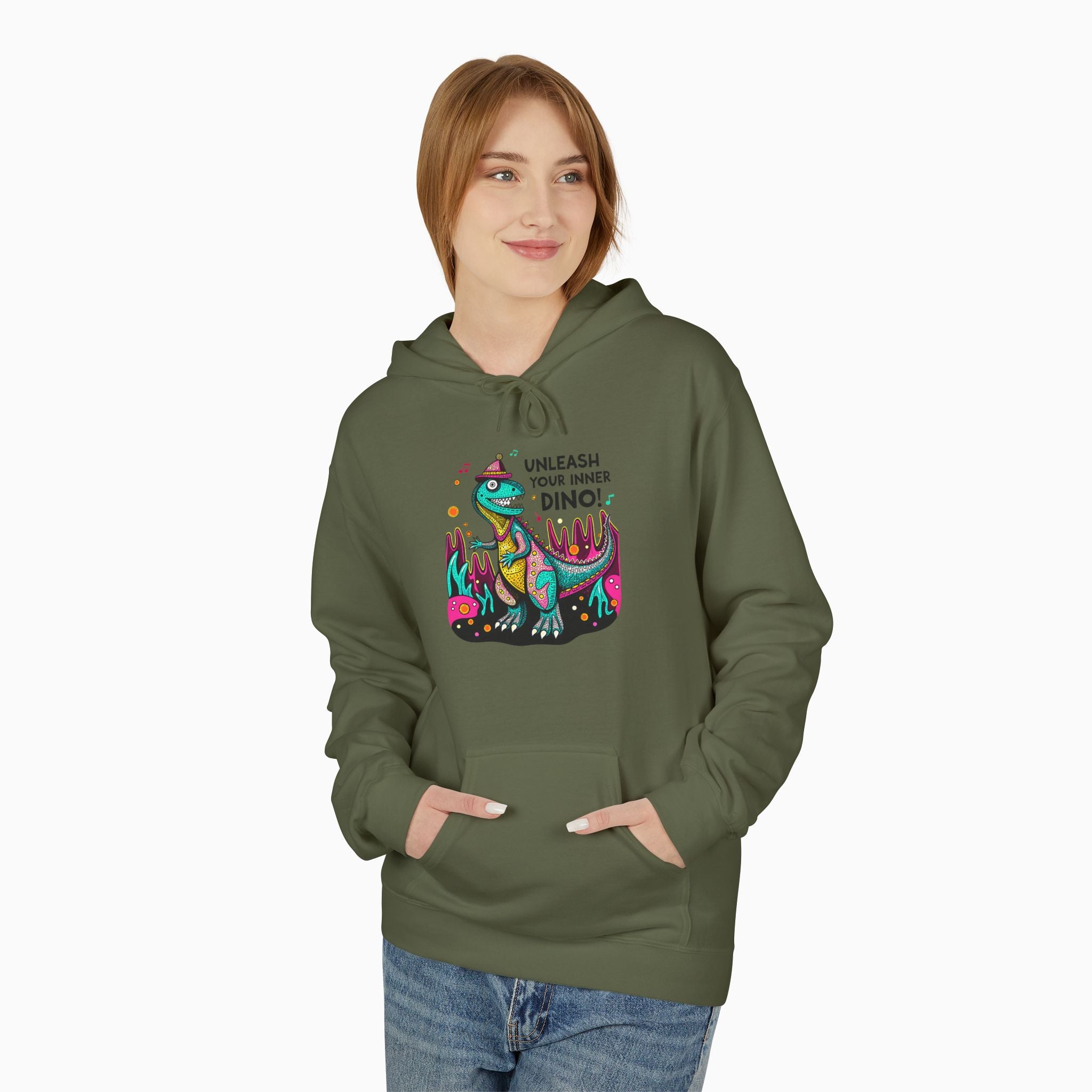 Unleash Your Inner Dino Unisex Hoodie
