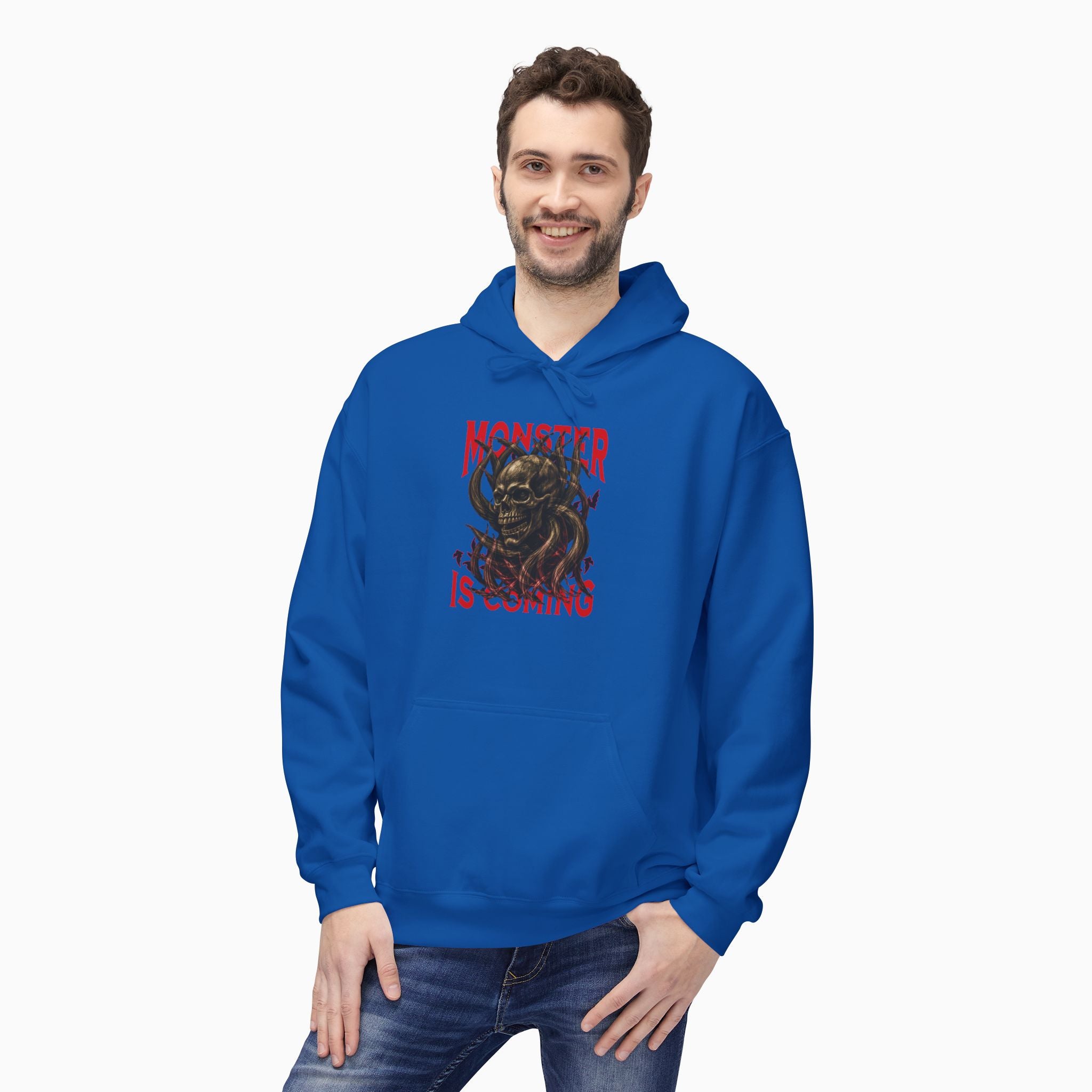 Ghost Monster is Coming Unisex Hoodie