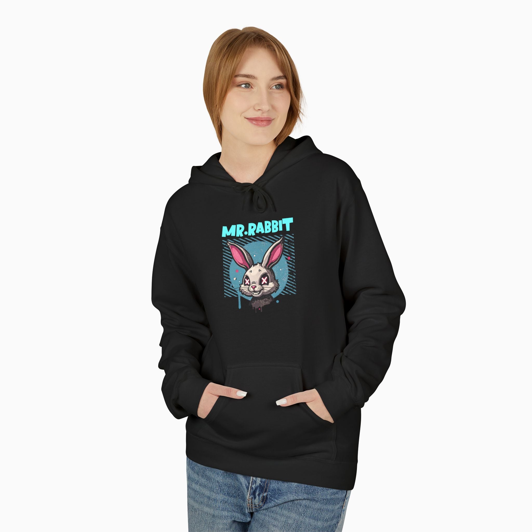 Mr Rabbit Unisex Hoodie - Exclusive Stylish Sustainable Comfort