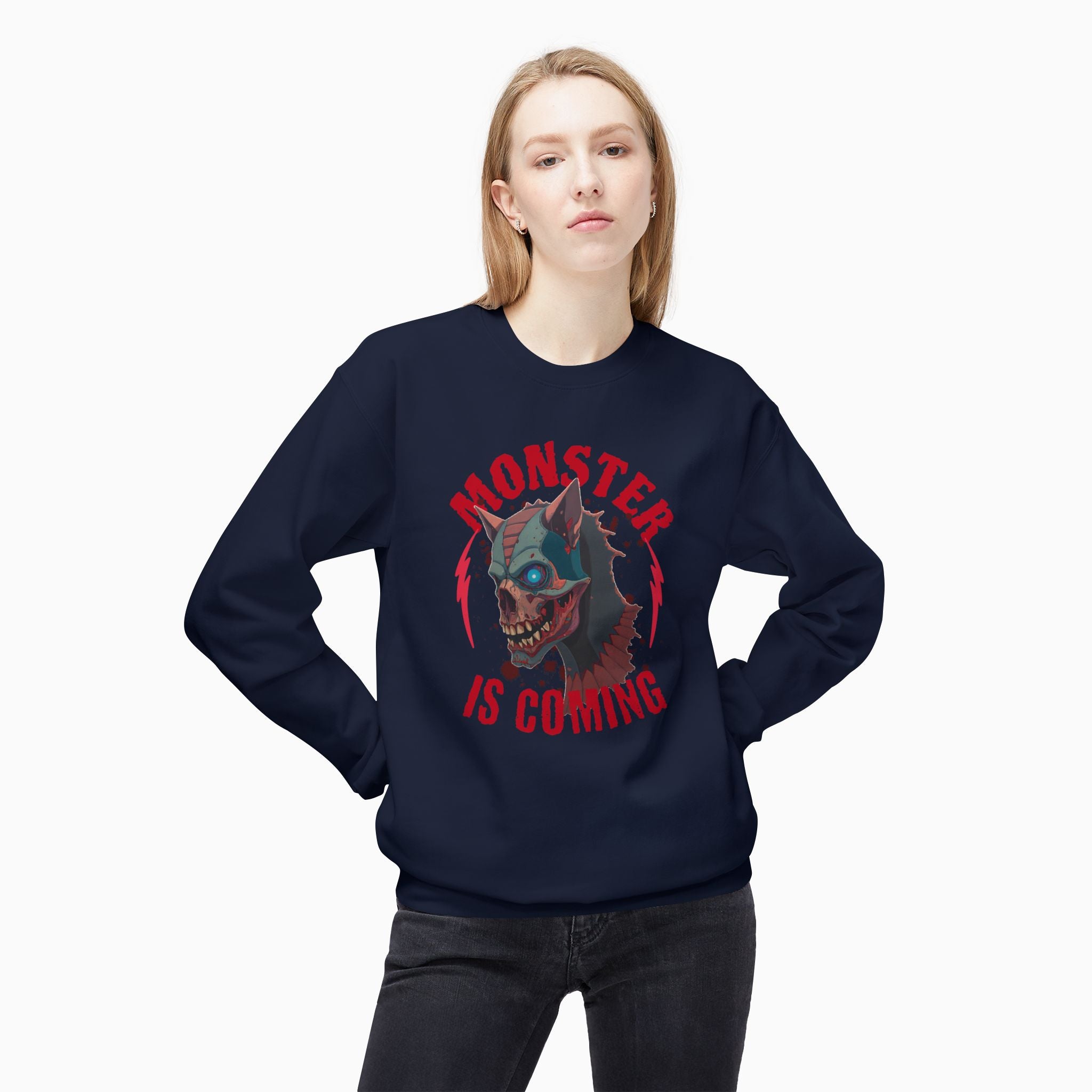 Werewolf Monster is Coming Unisex Sweatshirt
