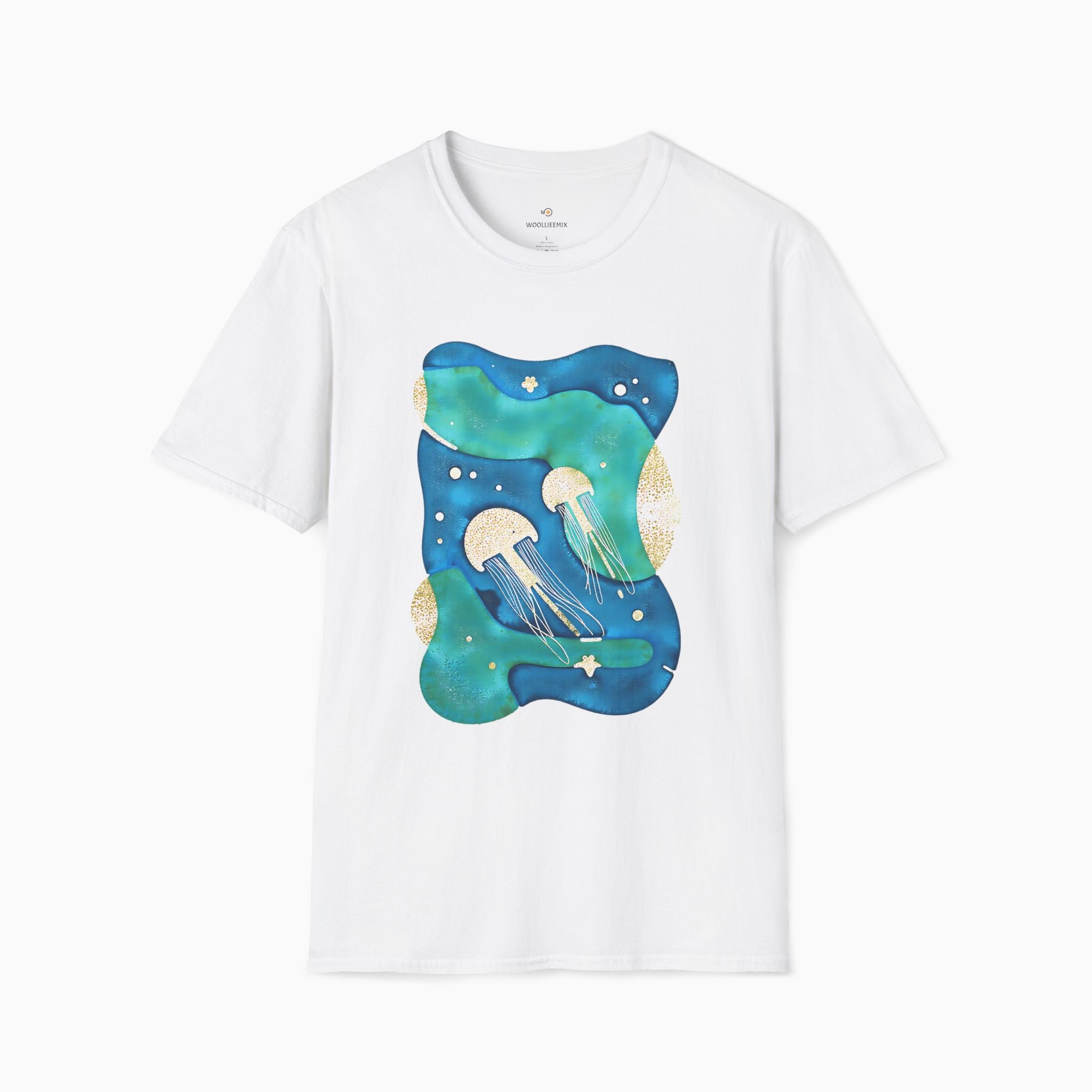 Retro Japanese Waves Unisex T-Shirt | Woollieemix Classic Fit