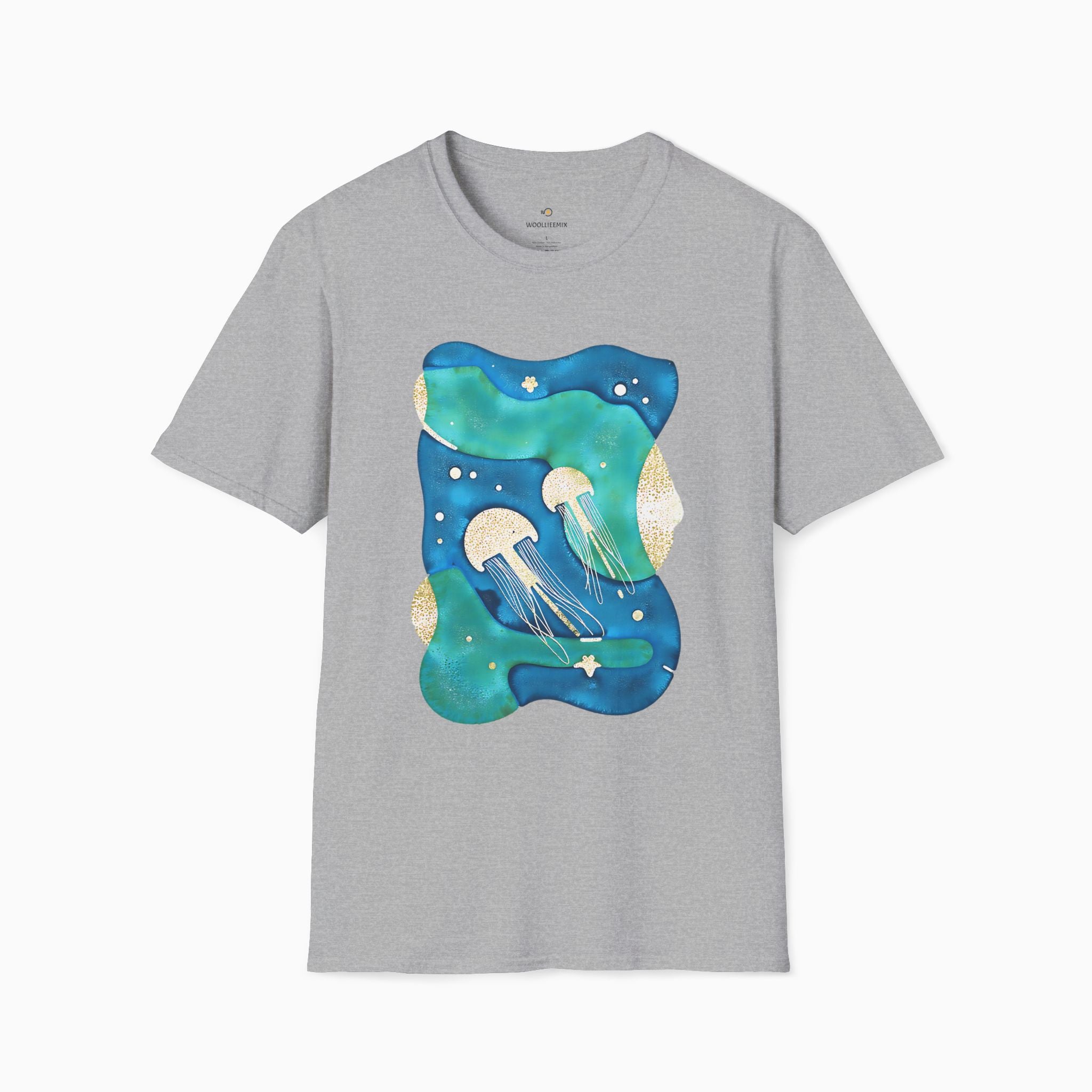 Retro Japanese Waves Unisex T-Shirt | Woollieemix Classic Fit