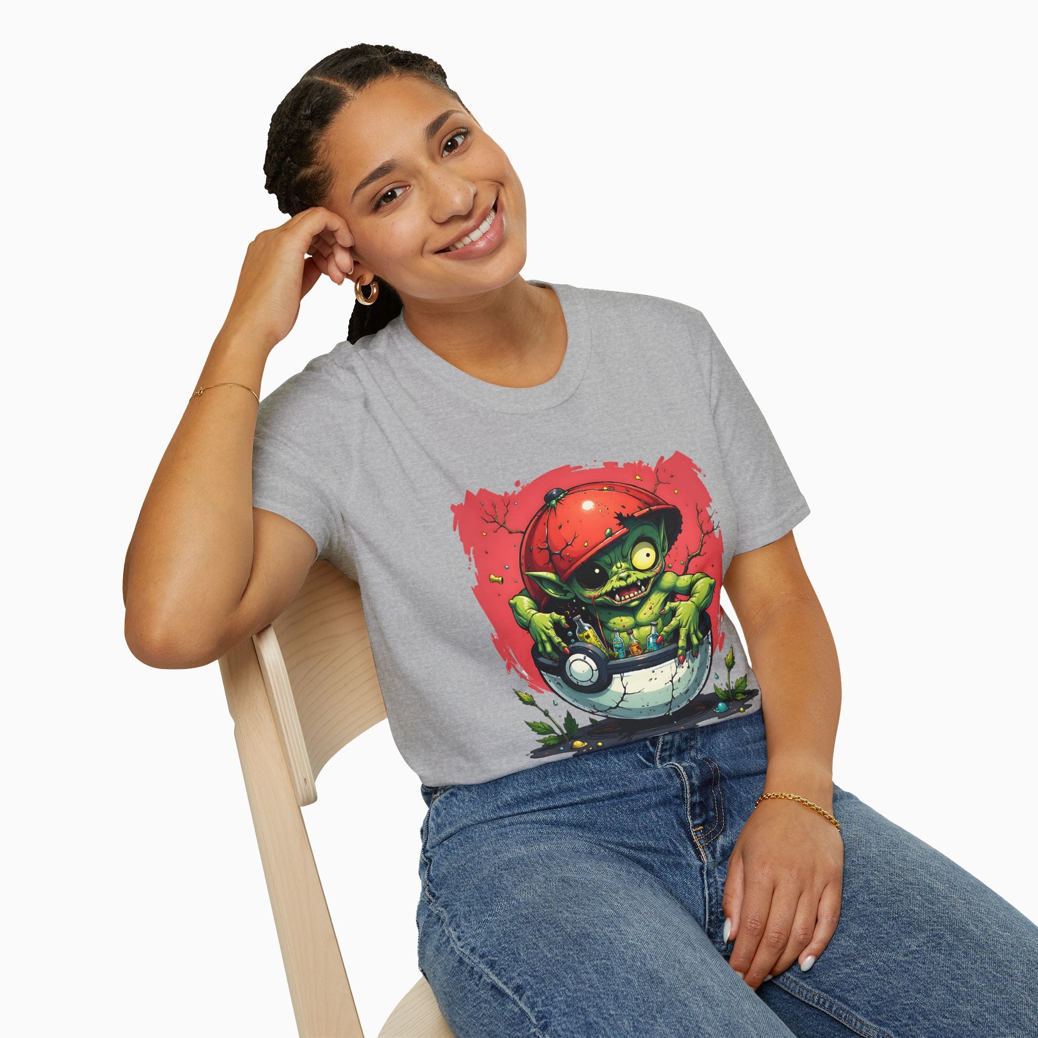 Zombie Poké Ball Unisex T-Shirt