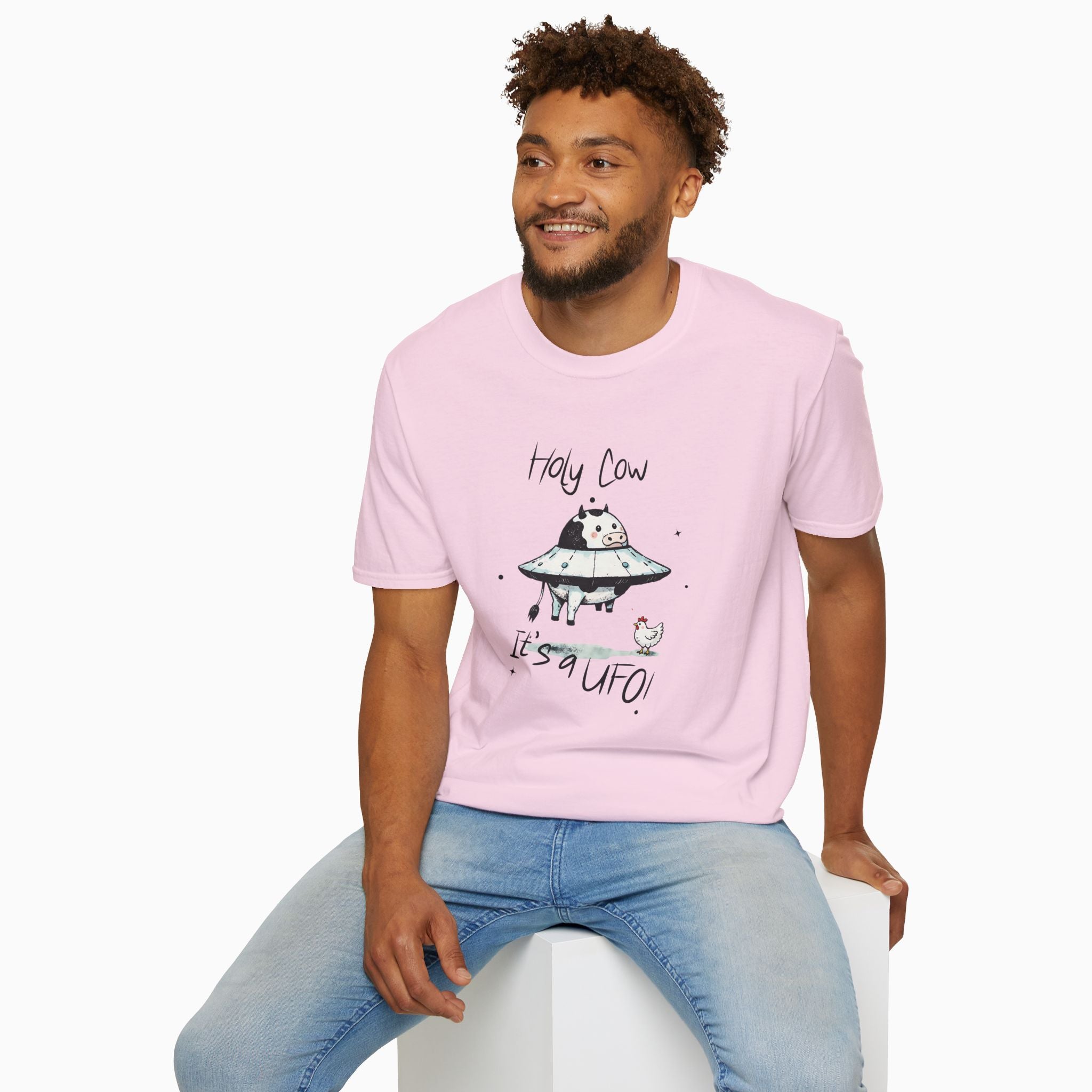 Holy Cow, It's a UFO Unisex T-Shirt