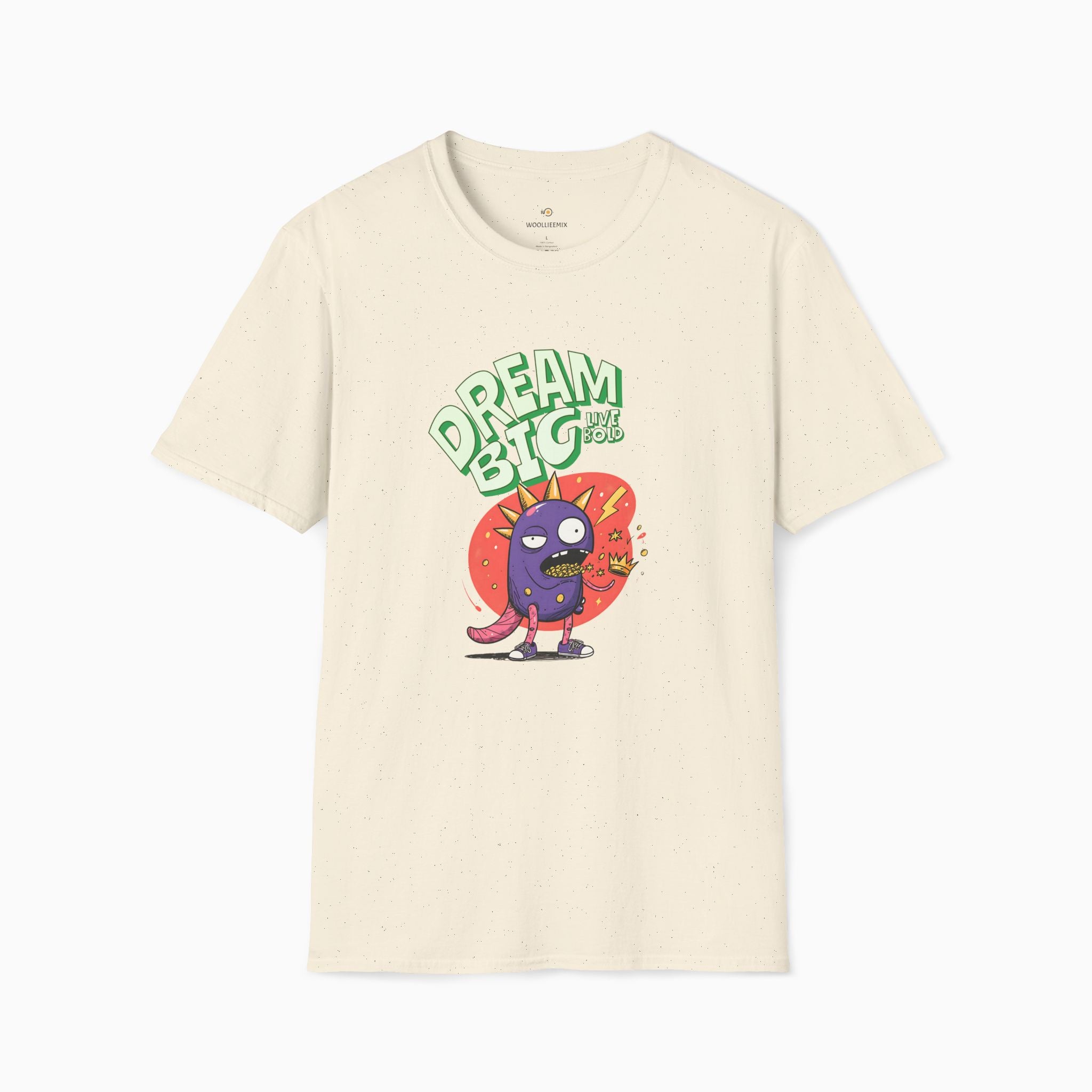 Dream Big, Live Bold Unisex T-Shirt - Premium Cotton & Safety