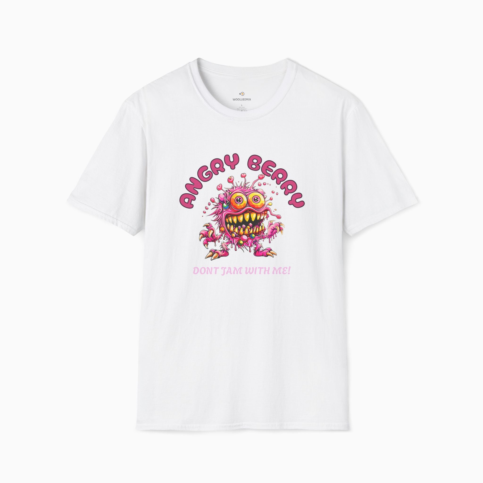 Angry Cherry T-Shirt - Unisex Classic Fit, Lightweight Cotton