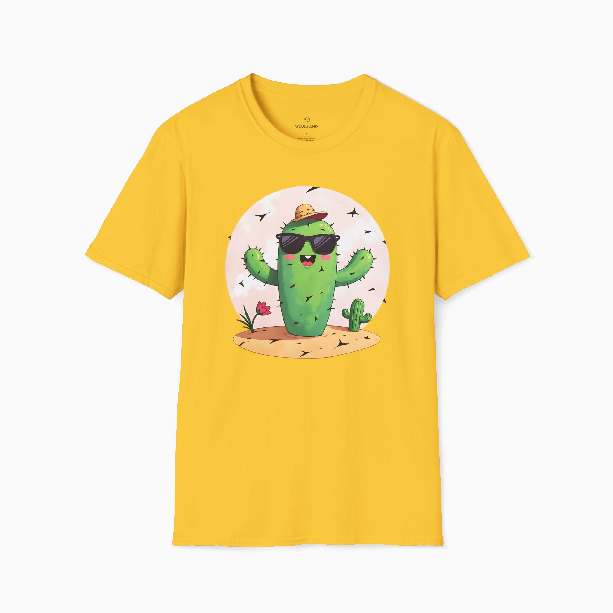 Wild Cute Cartoon Cactus Unisex T-Shirt