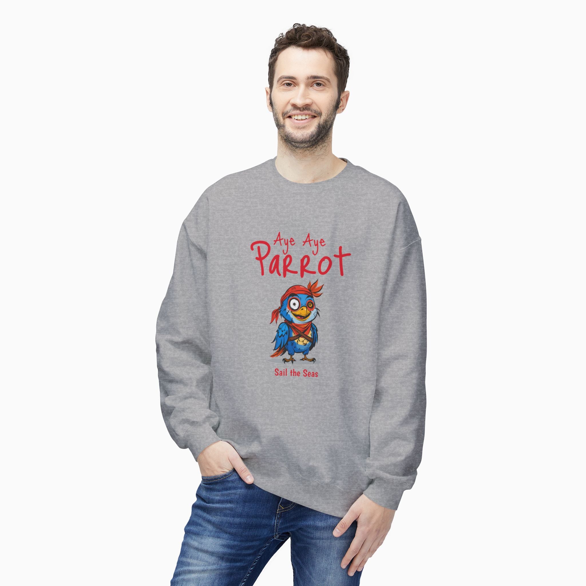 Aye Aye Parrot Unisex Sweatshirt