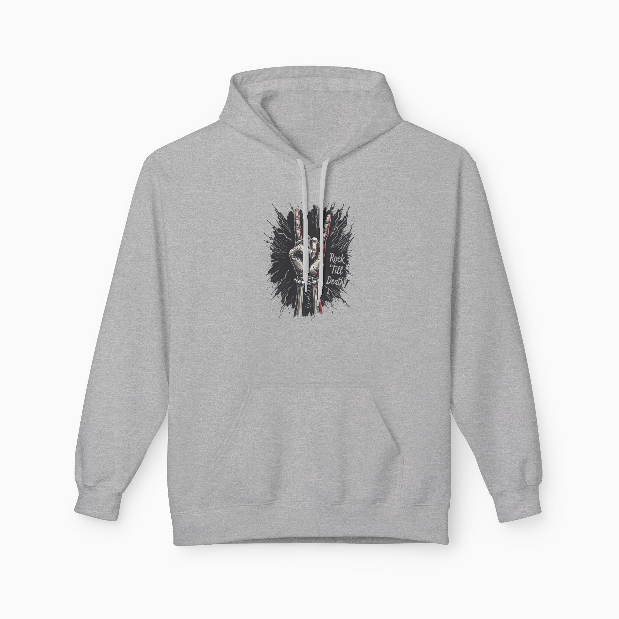 Rock and Roll Till Death Unisex Hoodie - Exclusive Woollieemix Design