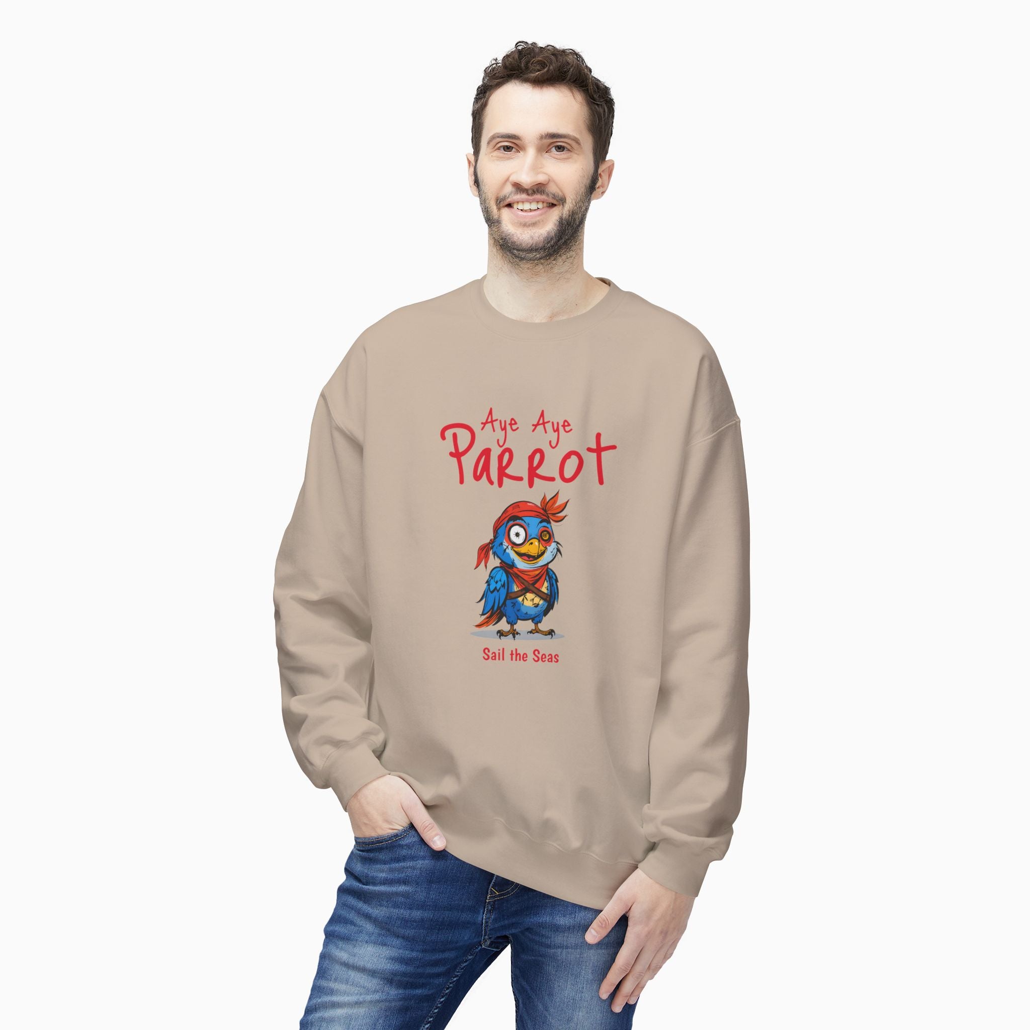 Aye Aye Parrot Unisex Sweatshirt