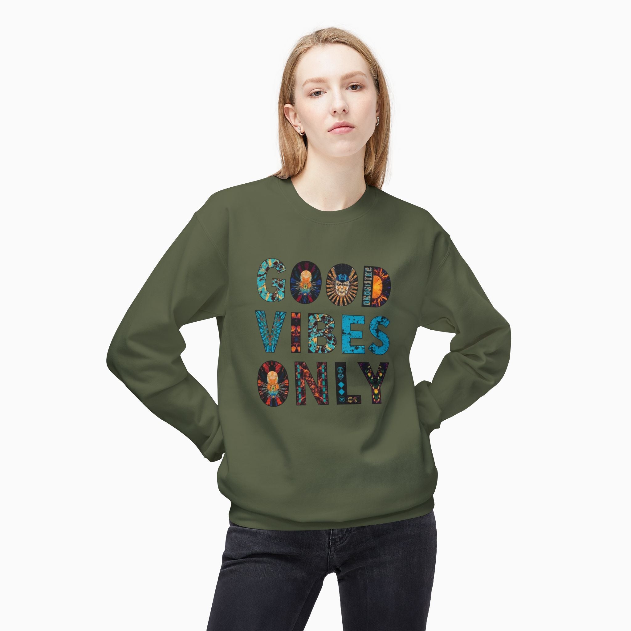 Good Vibes Only Unisex Sweatshirt
