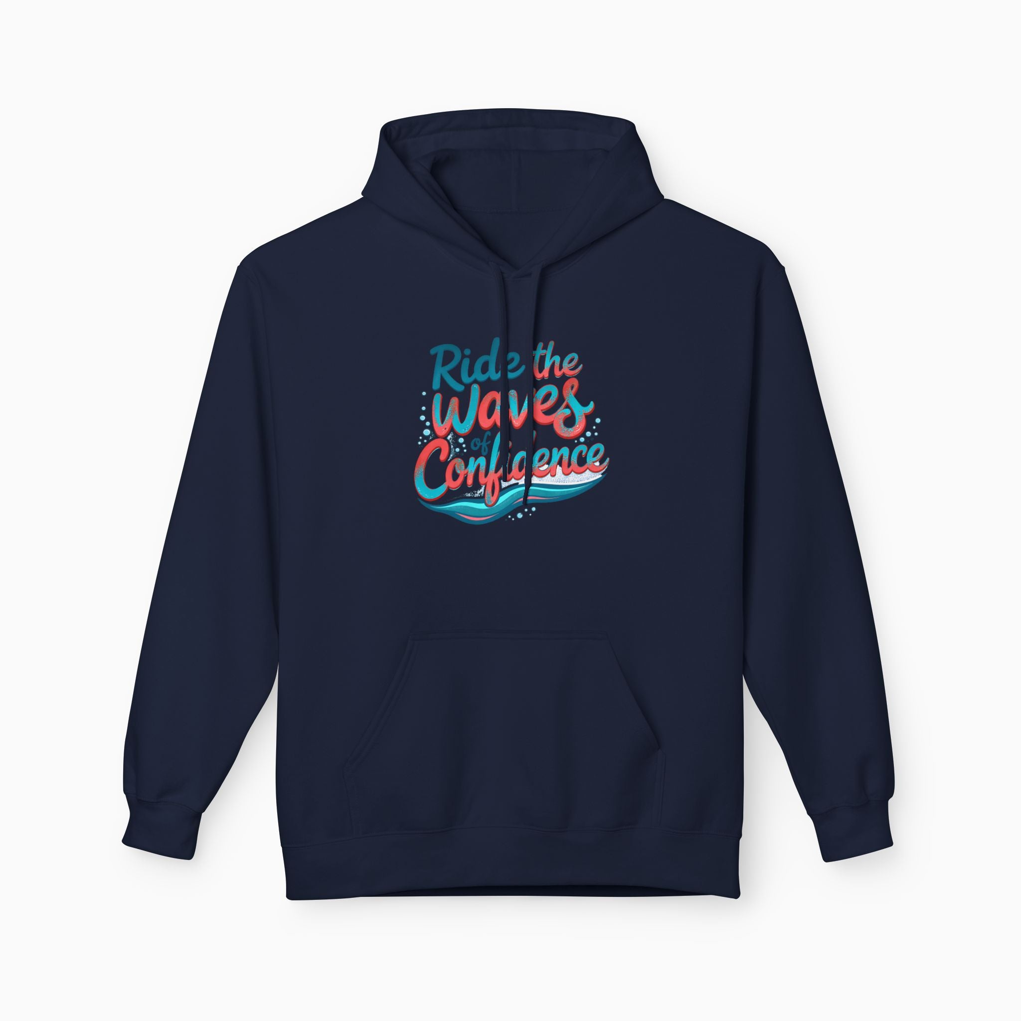 Ride The Stylish Waves Of Confidence Unisex Hoodie | Woollieemix