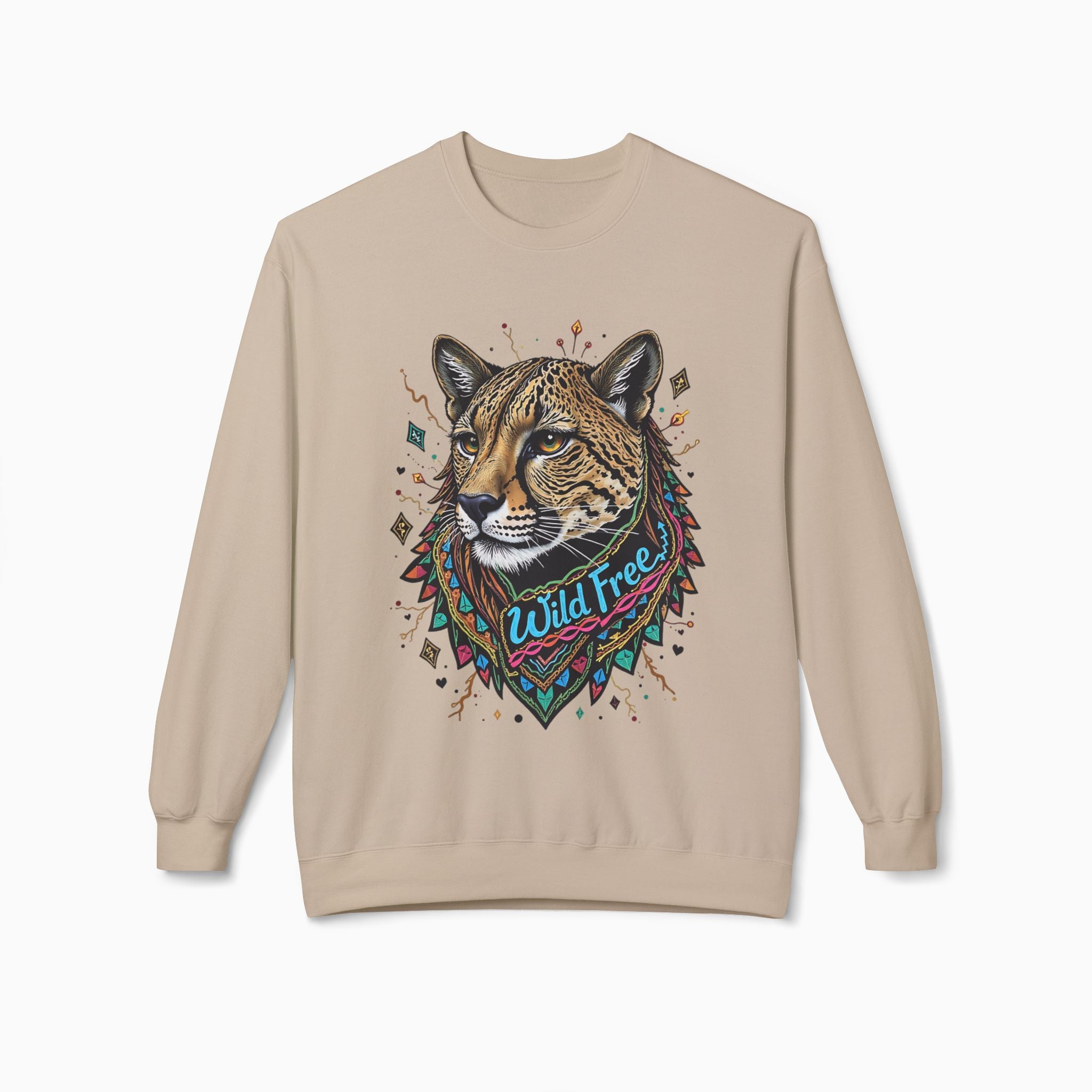 Egypt Style Wild Free Cheetah Unisex Sweatshirt