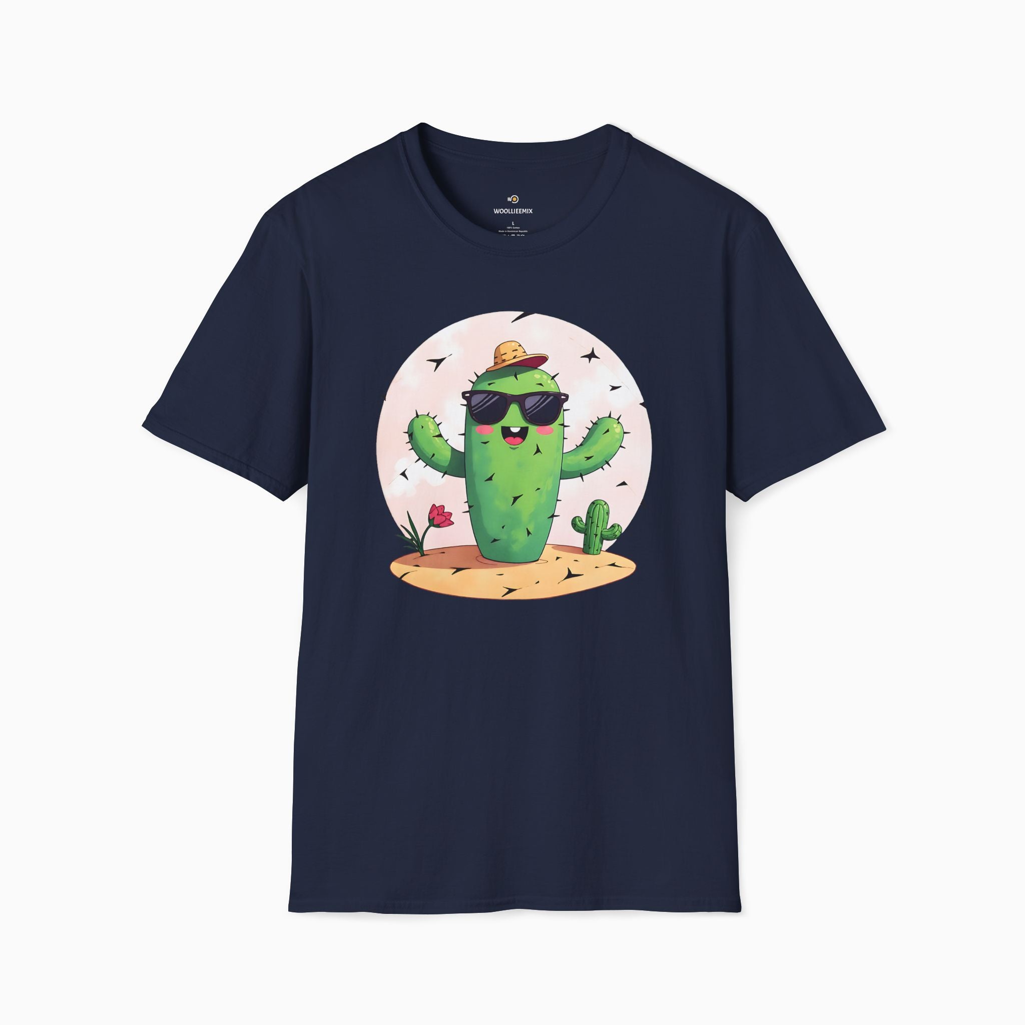 Wild Cute Cartoon Cactus Unisex T-Shirt