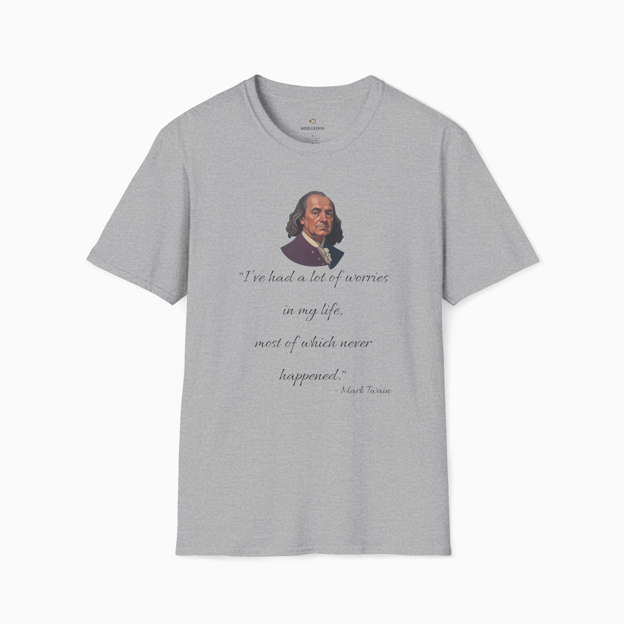 Mark Twain Life Advice Unisex T-Shirt