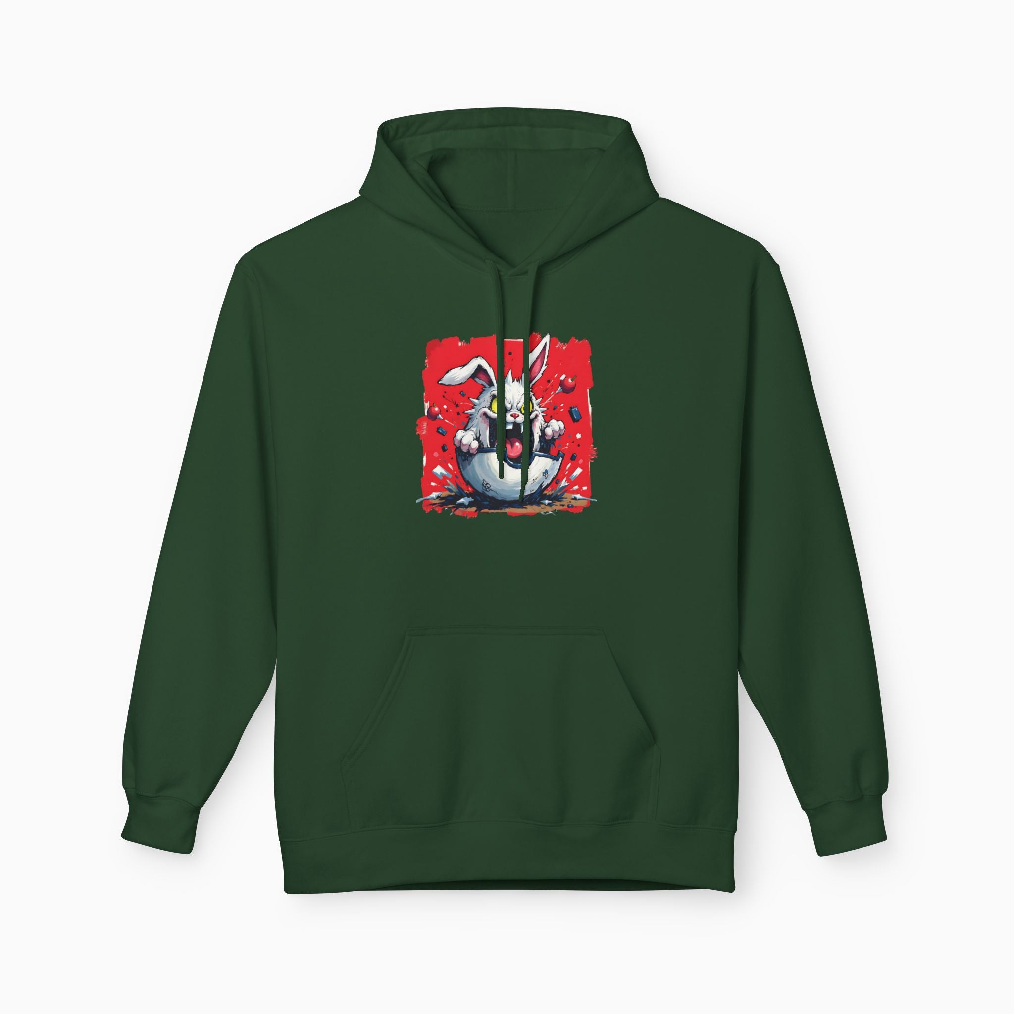 Crazy Rabbit Poké Ball Unisex Hoodie