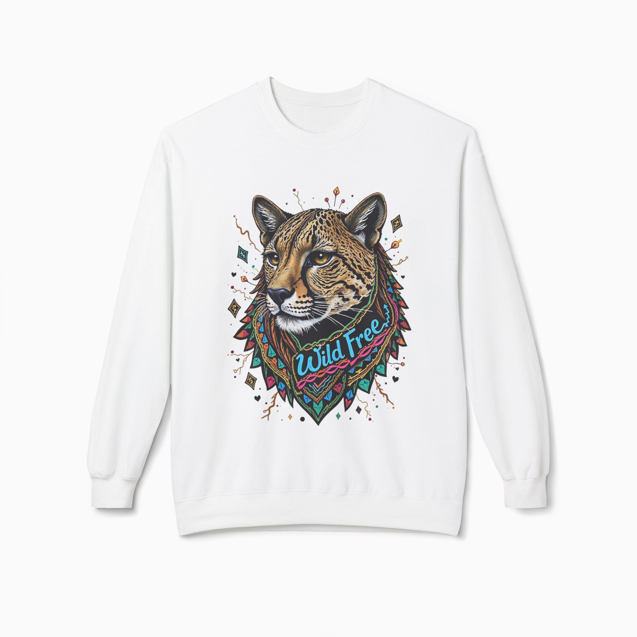 Egypt Style Wild Free Cheetah Unisex Sweatshirt
