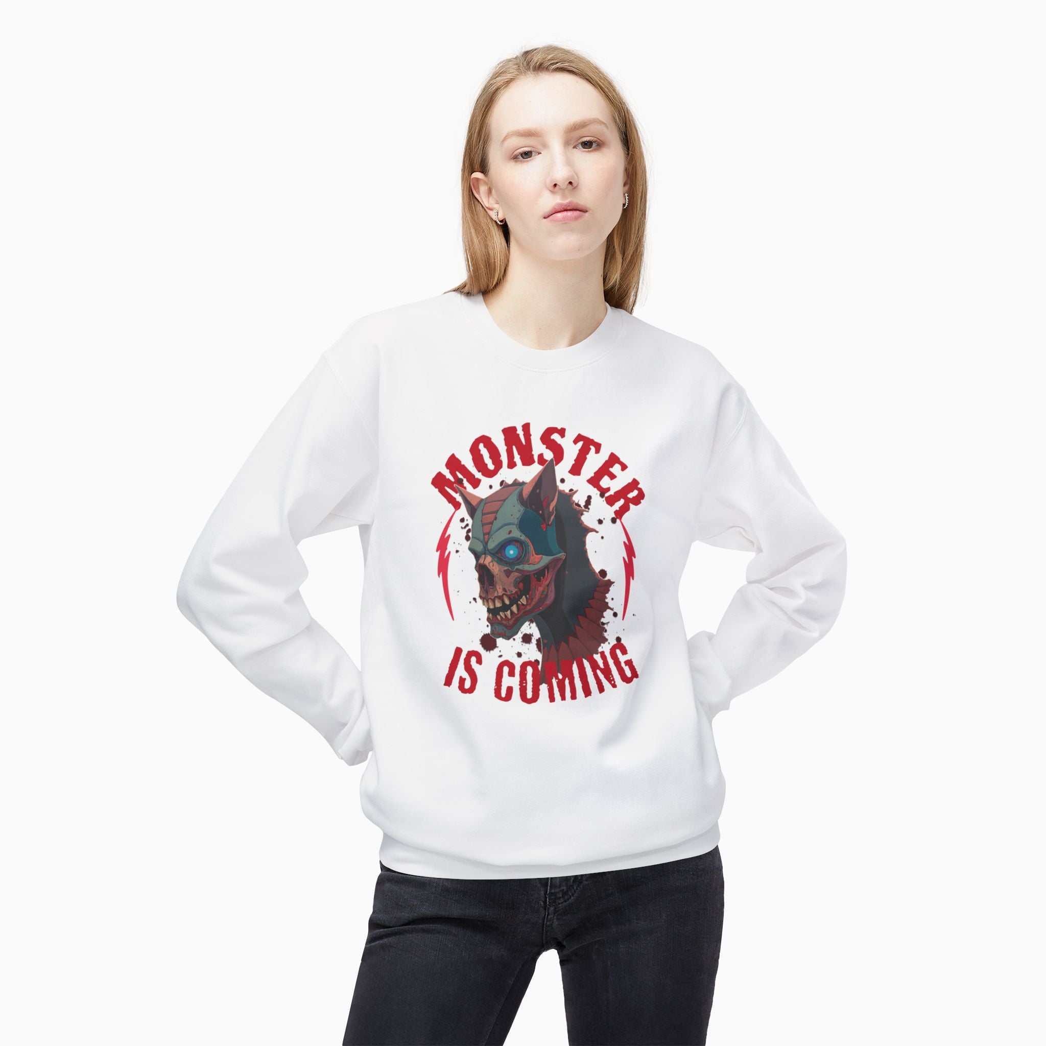 Werewolf Monster is Coming Unisex Sweatshirt