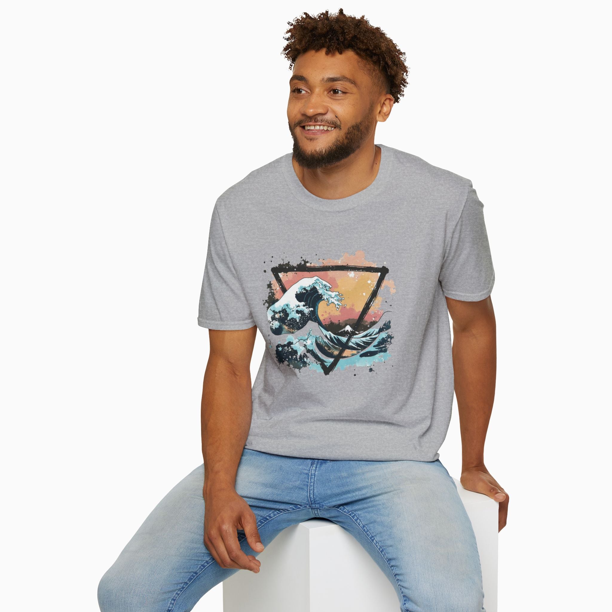 Kanagawa Japanese The Great Wave Unisex T-Shirt