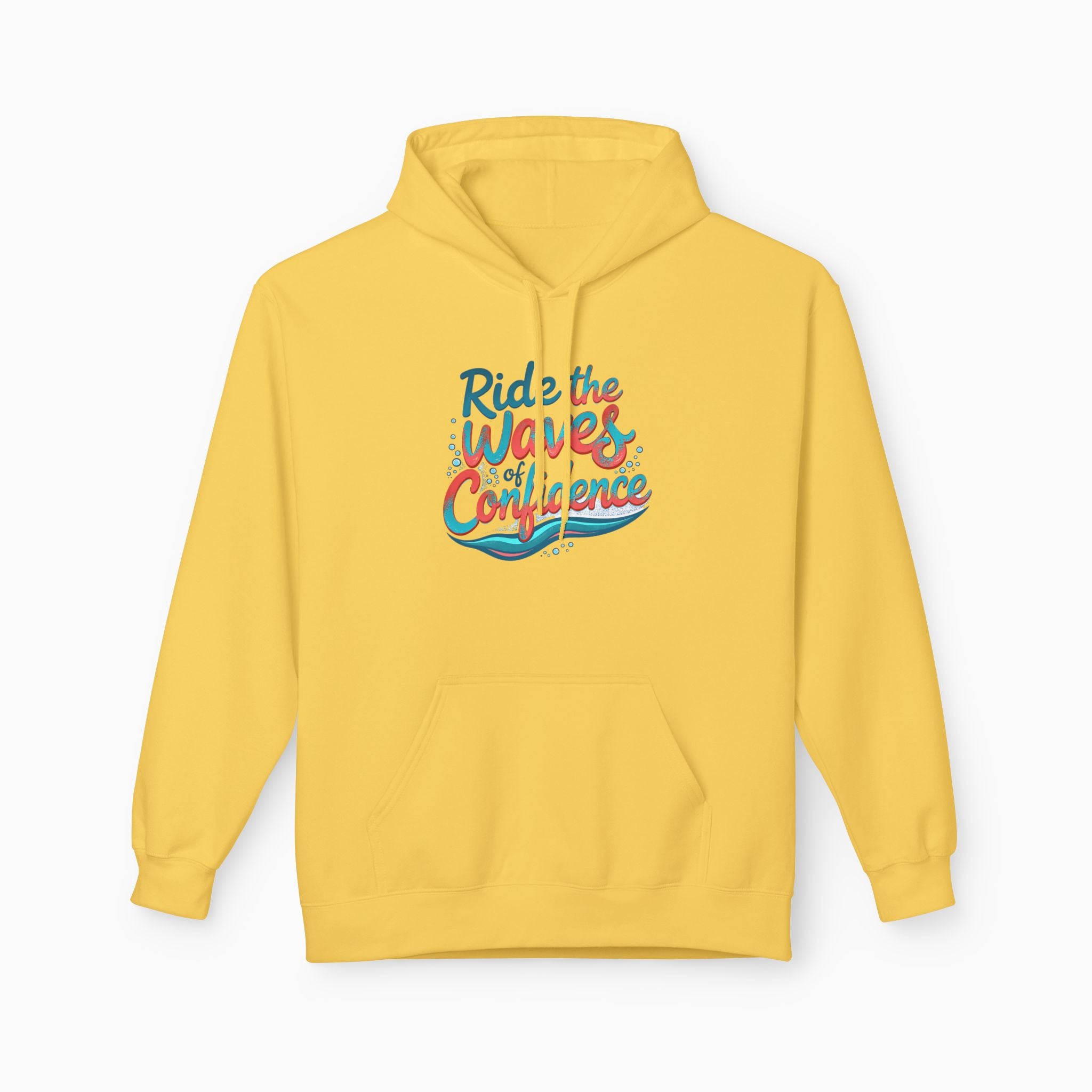 Ride The Stylish Waves Of Confidence Unisex Hoodie | Woollieemix