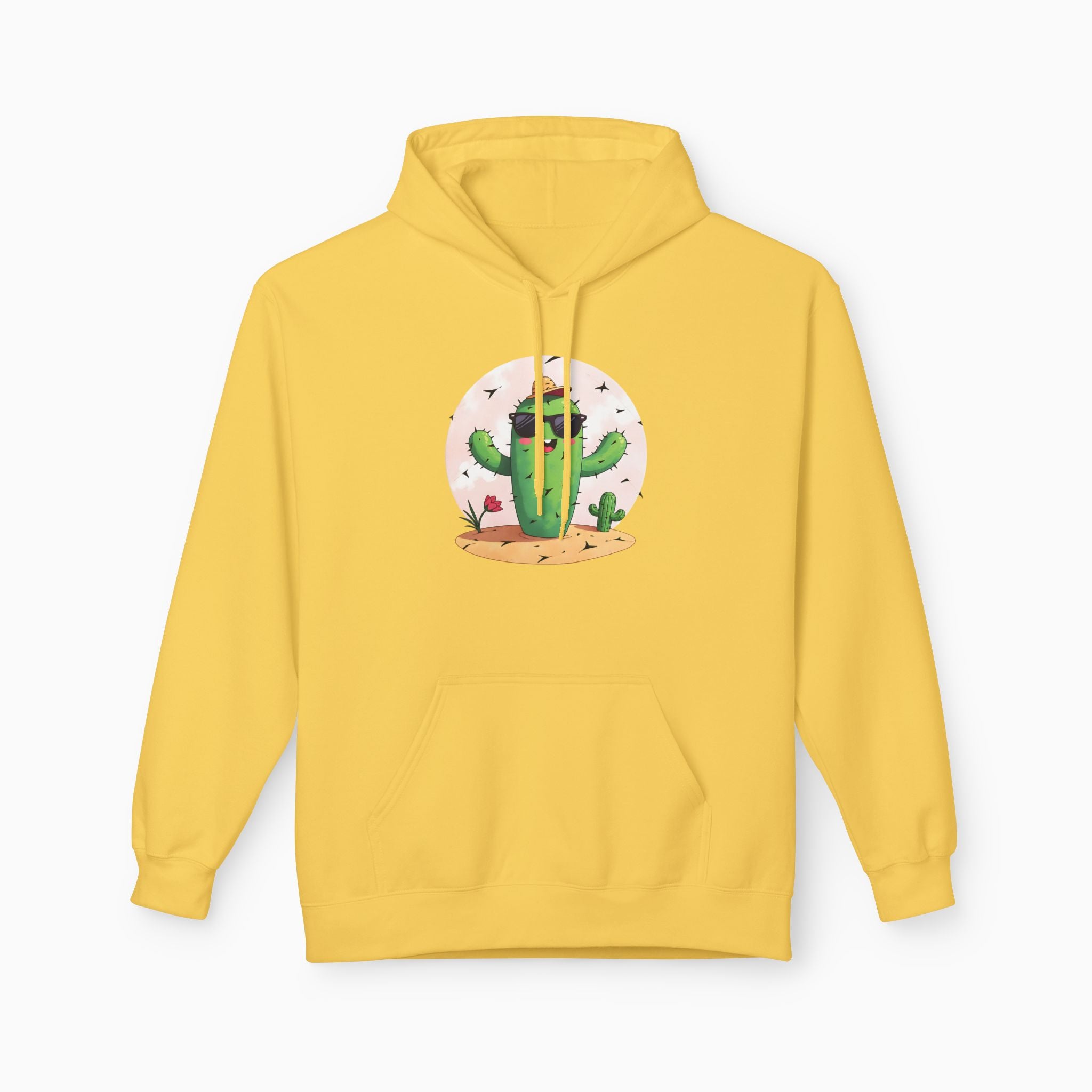 Wild Cute Cartoon Cactus Unisex Hoodie