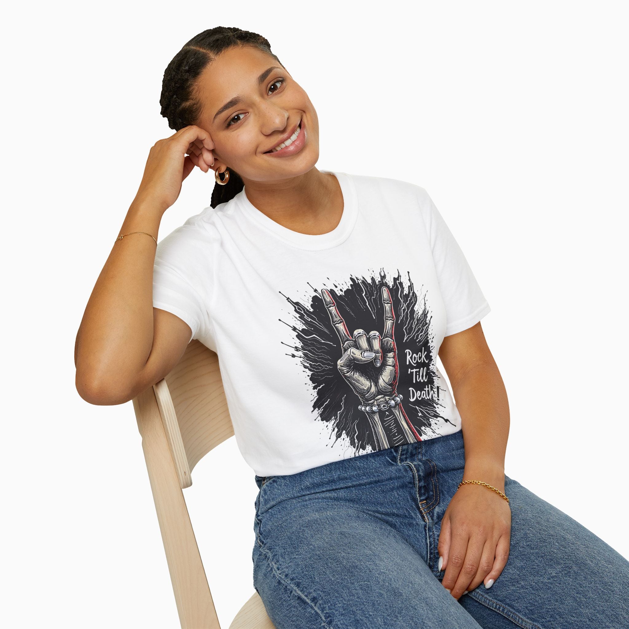 Rock and Roll Till Death Unisex T-Shirt