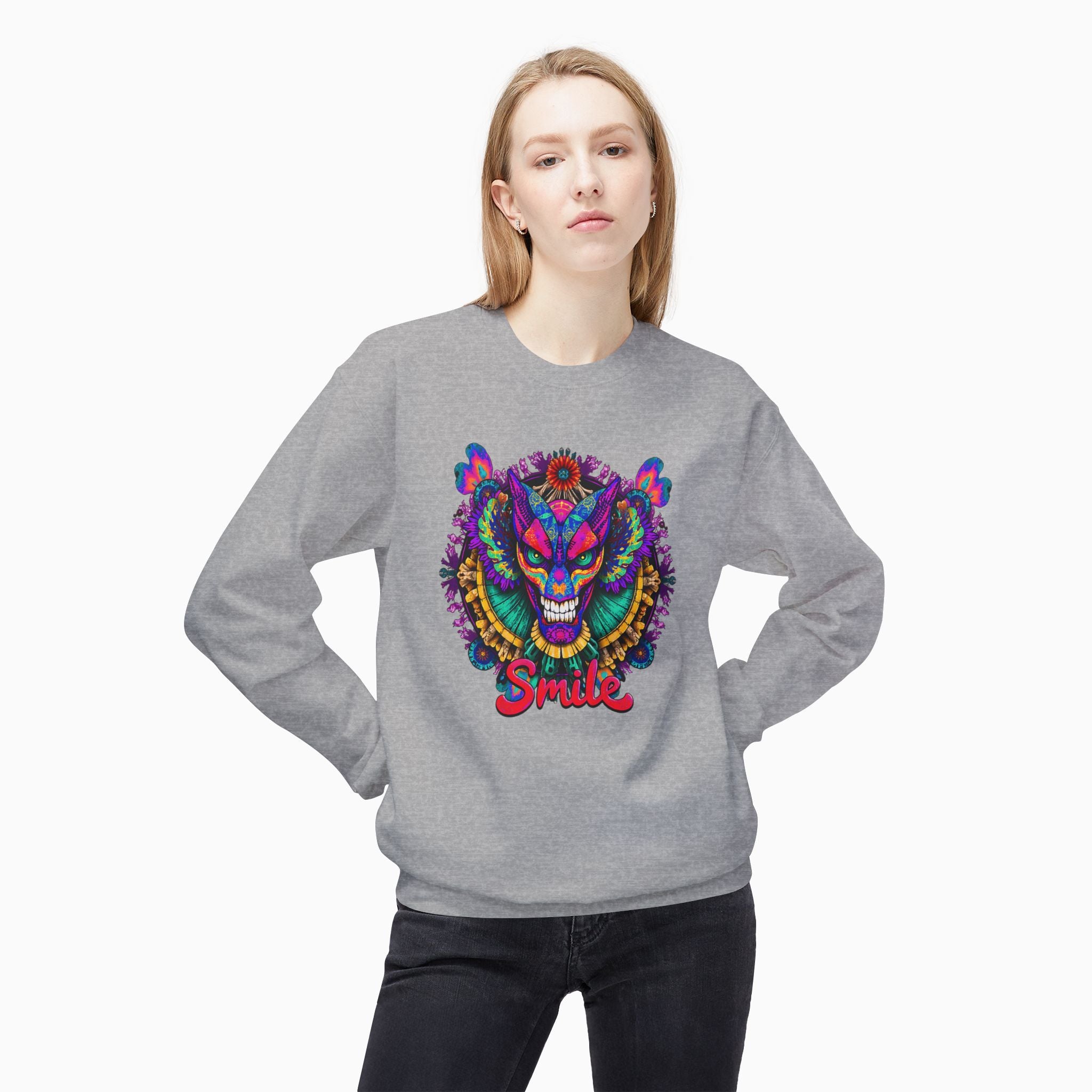 Dragon Smile Pixel Art Hoodie Sweatshirt: Exclusive Unisex Design