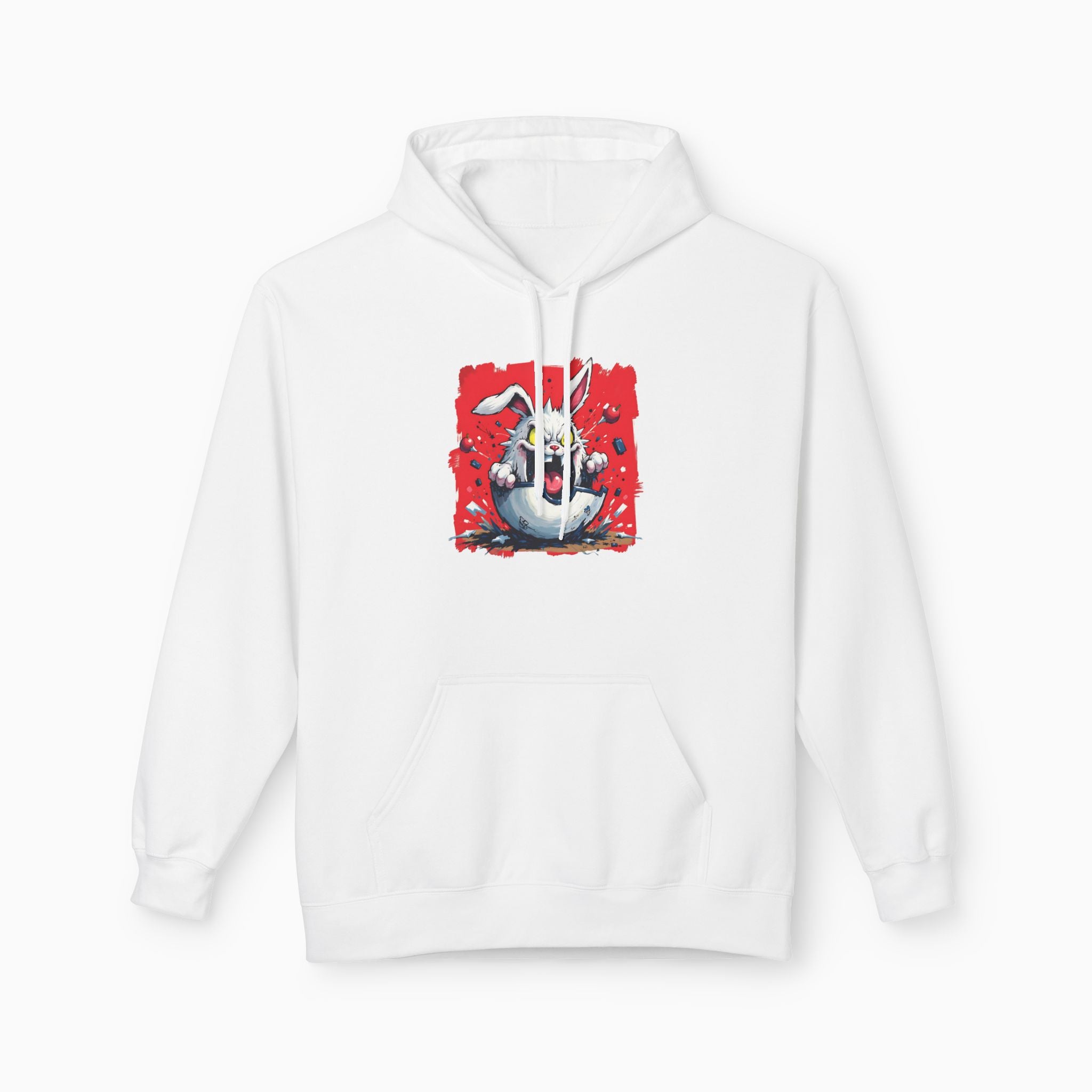 Crazy Rabbit Poké Ball Unisex Hoodie