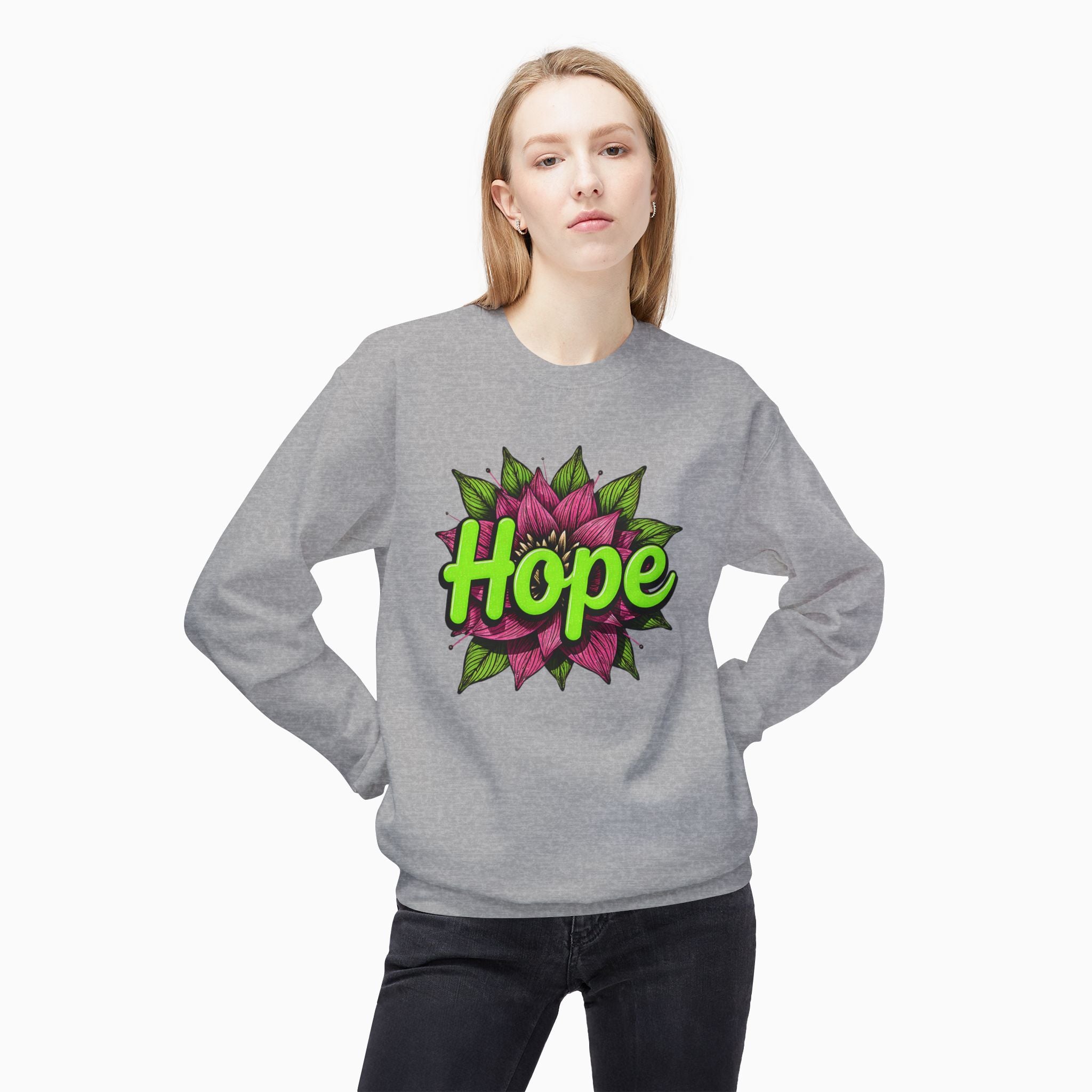 Hope Unisex Sweatshirt: Exclusive Stylish Design by Woollieemix