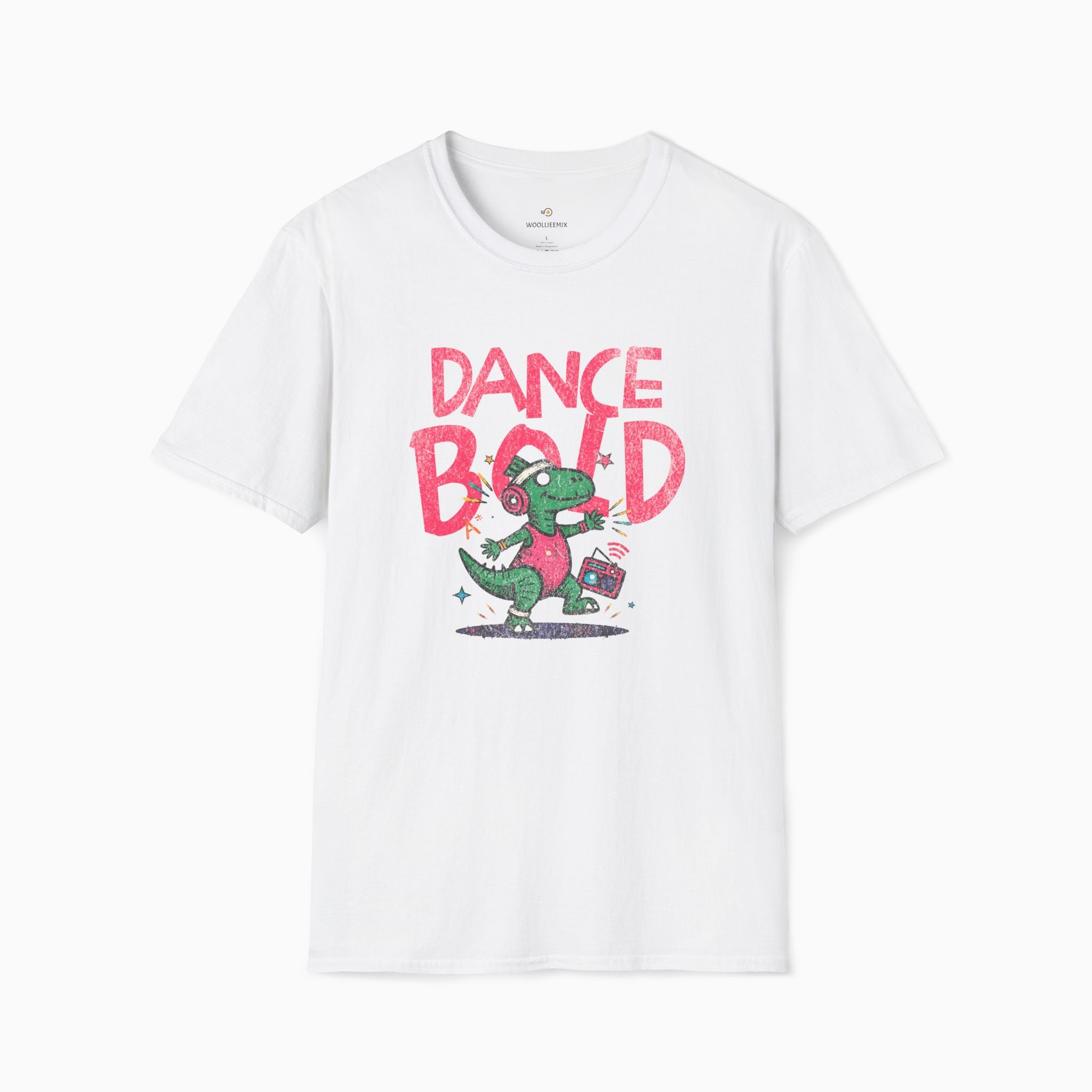 Dance Bold Unisex T-Shirt - Classic Fit, Flame-Retardant Cotton