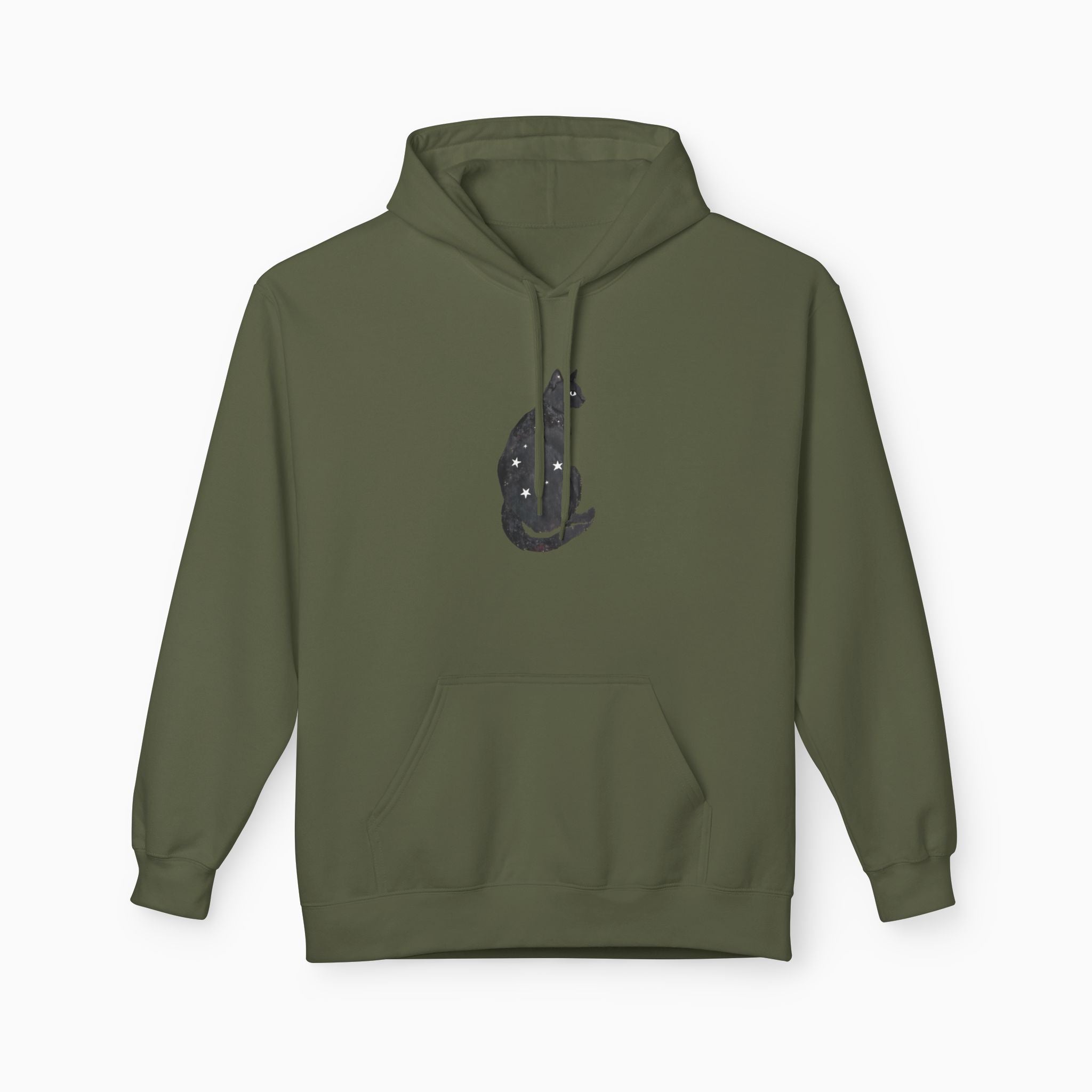 Mysterious Cat Unisex Hoodie