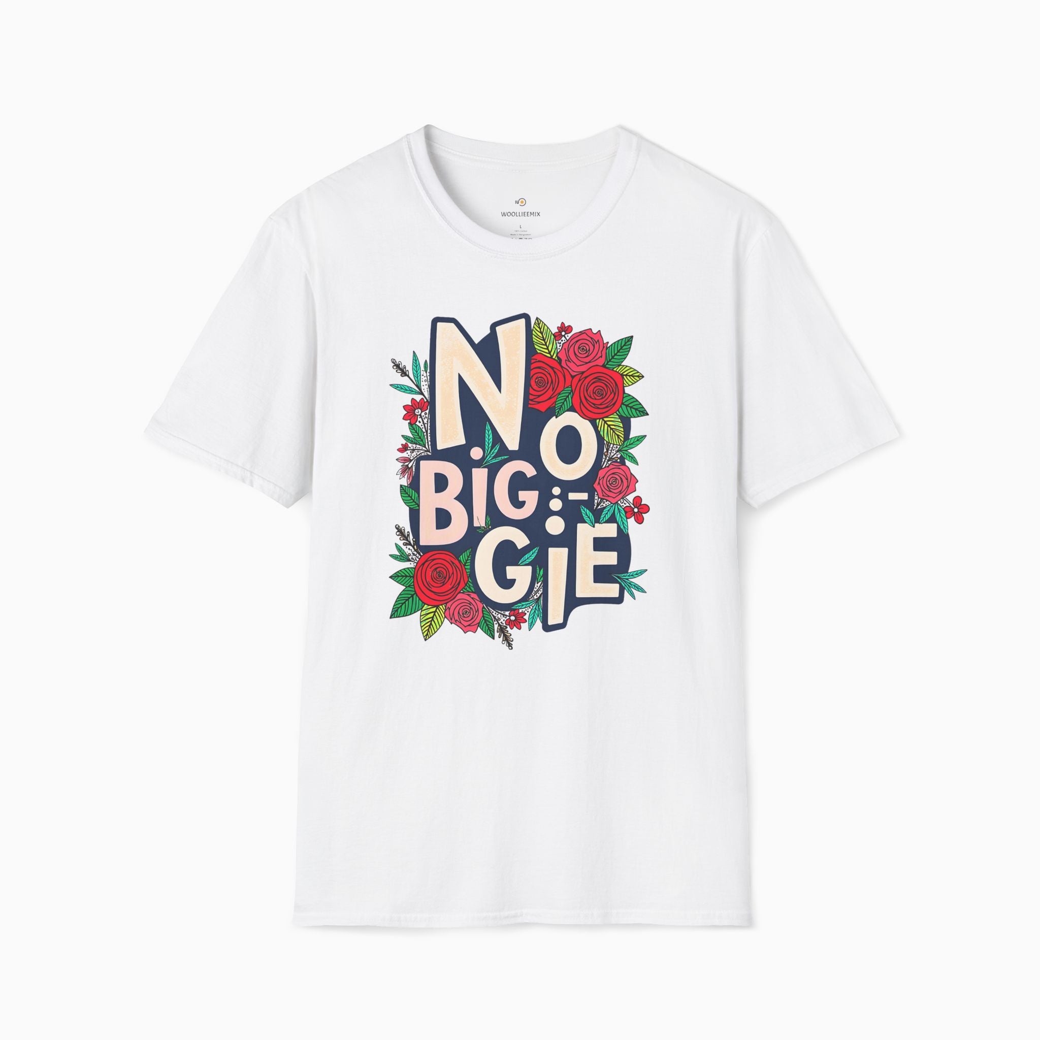 No Biggie With Floral Art Unisex T-Shirt