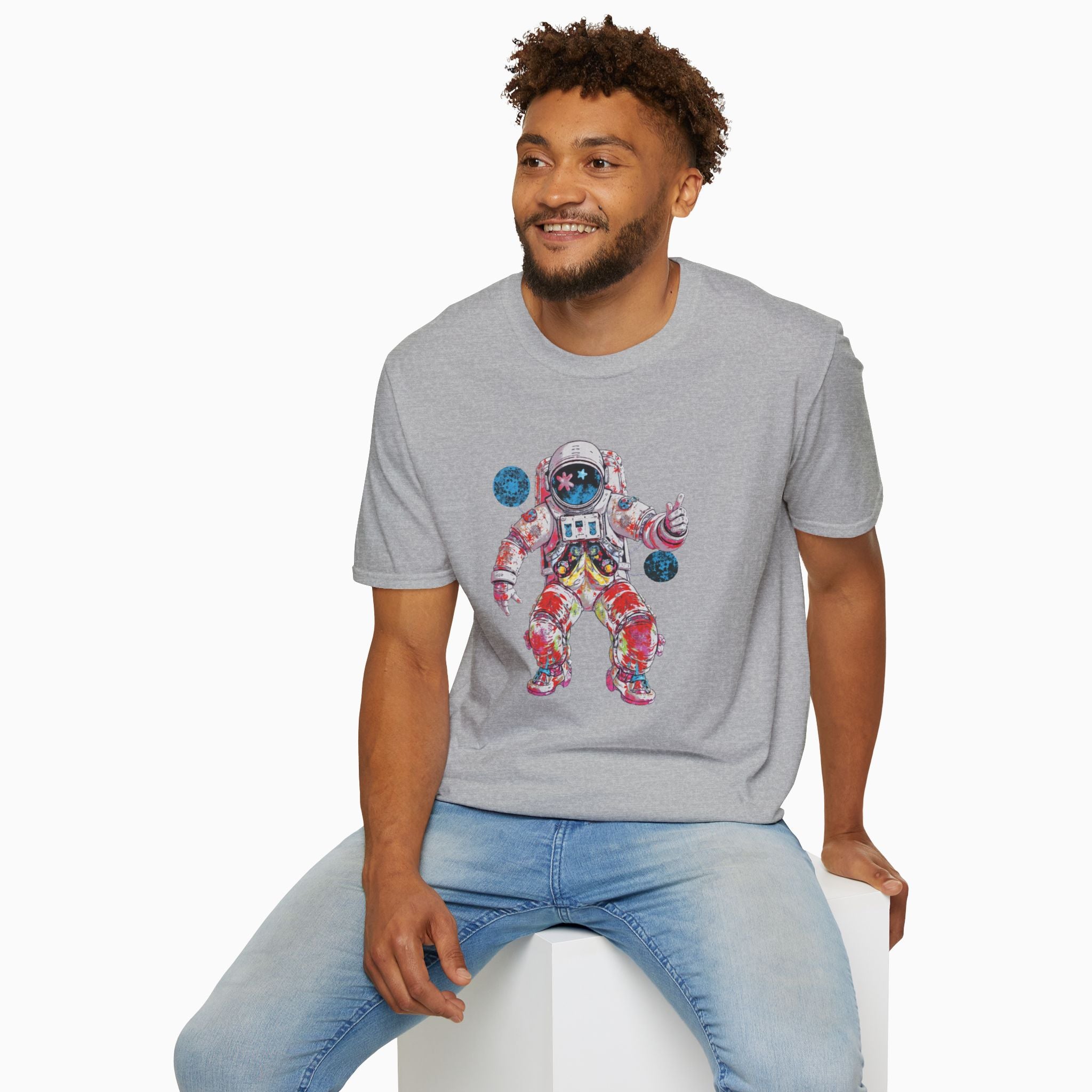 Dancing Astronaut Unisex T-Shirt