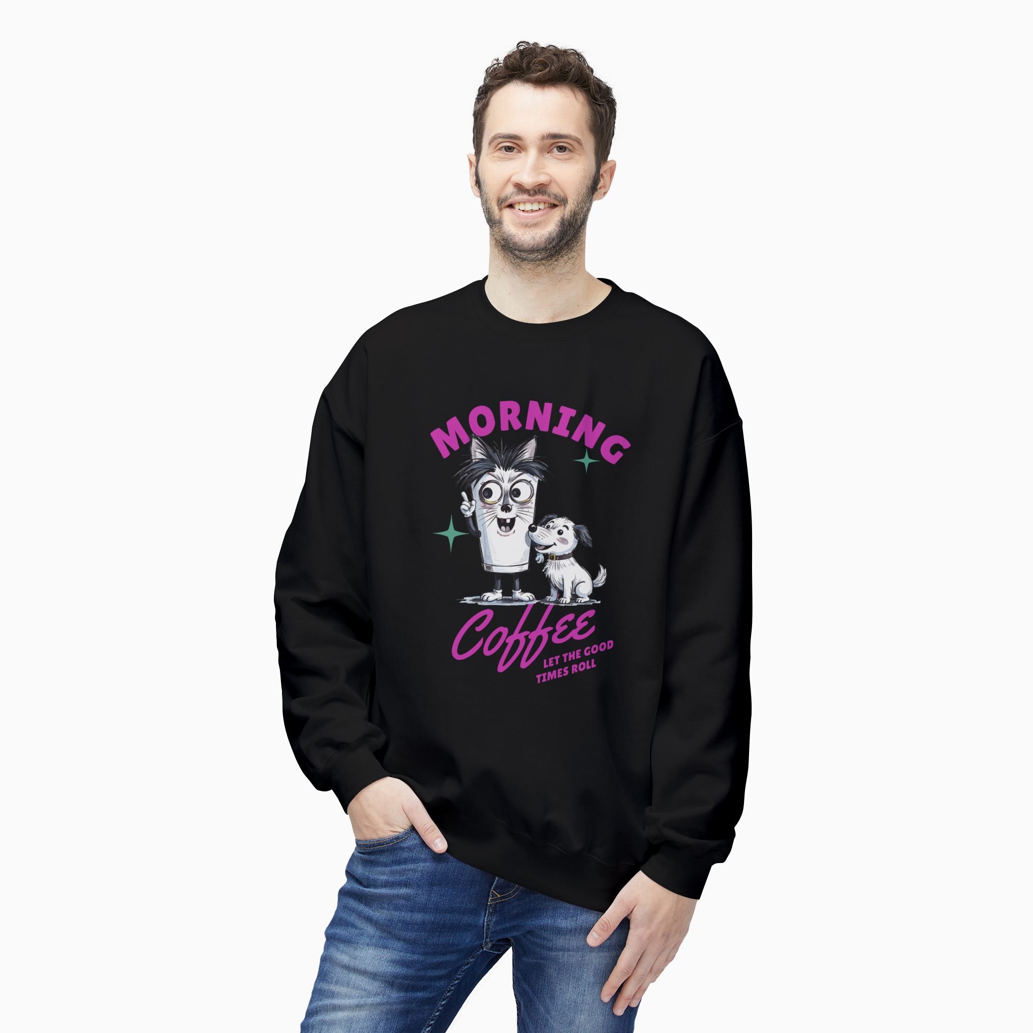 Good Times Roll Sweatshirt – Unisex, Soft Cotton, Exclusive Design