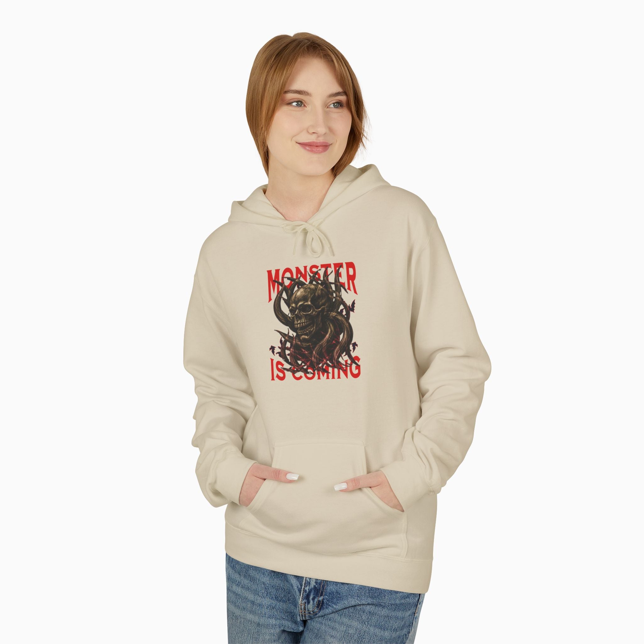Ghost Monster is Coming Unisex Hoodie