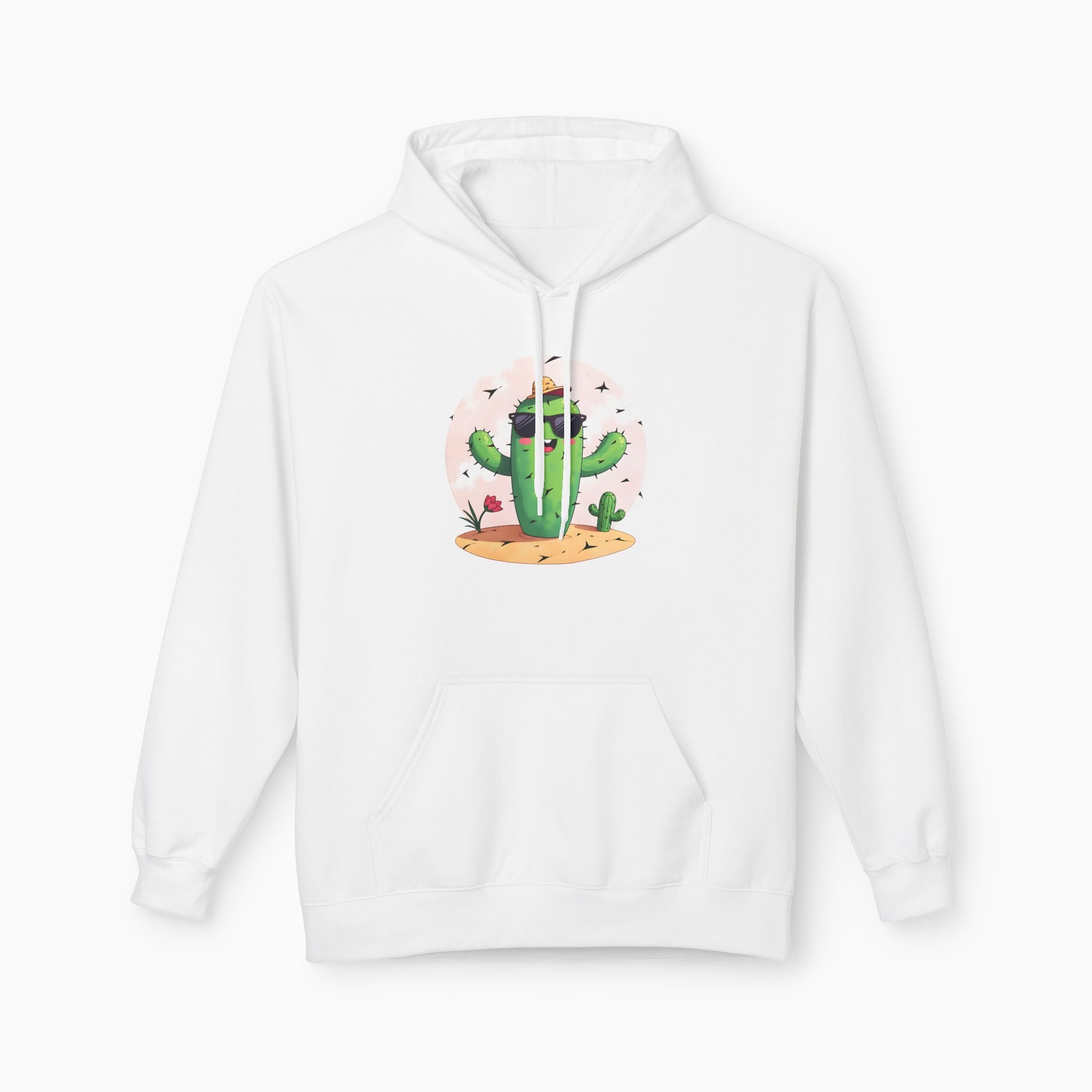 Wild Cute Cartoon Cactus Unisex Hoodie