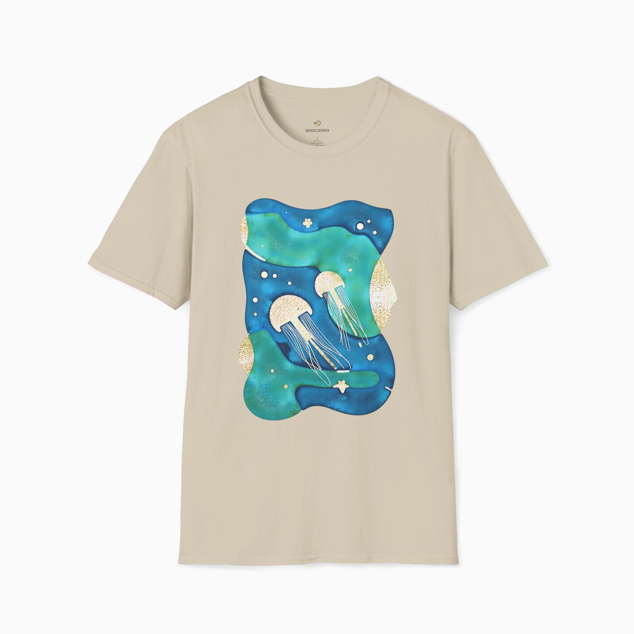 Retro Japanese Waves Unisex T-Shirt | Woollieemix Classic Fit