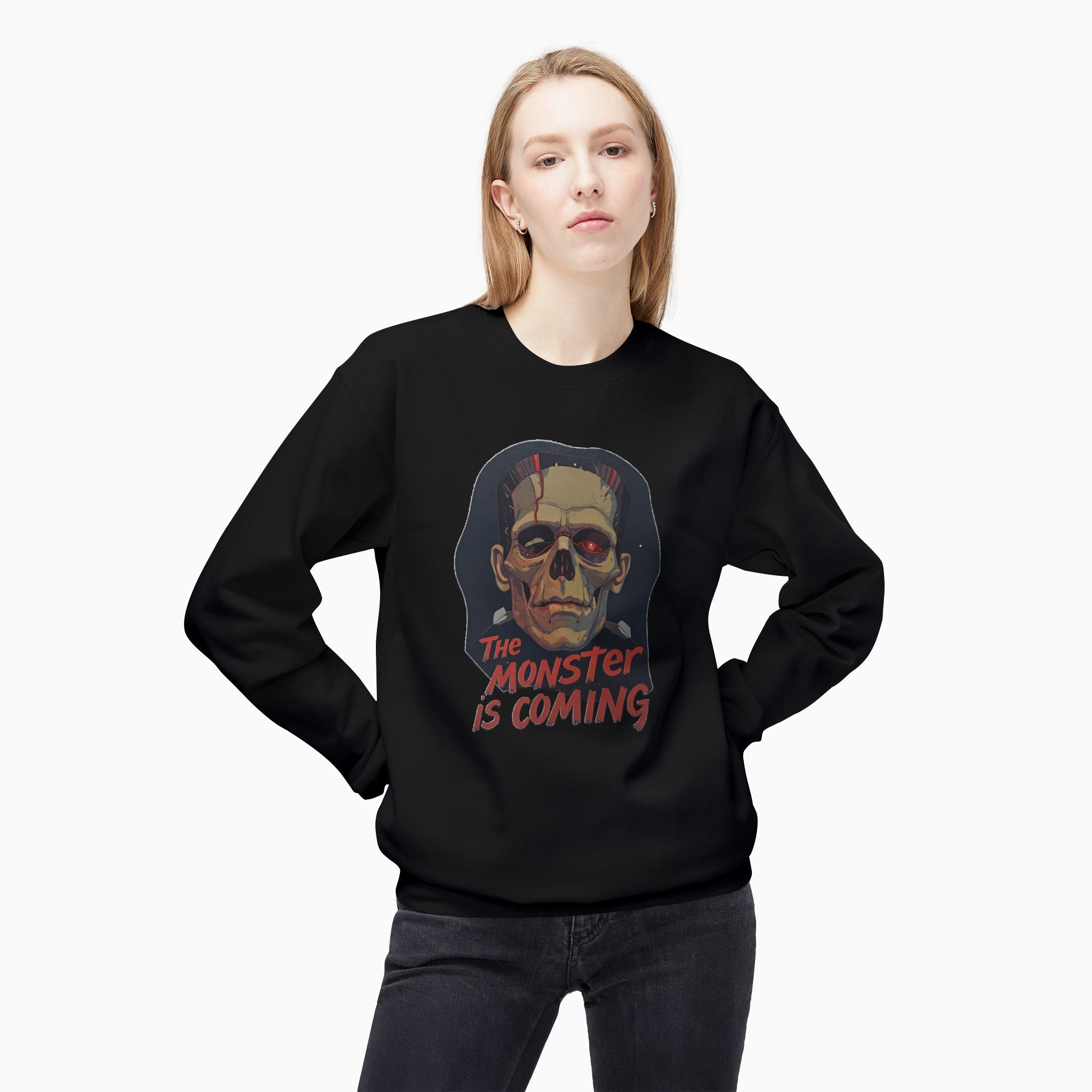 Zombie Monster is Coming Unisex Sweatshirt