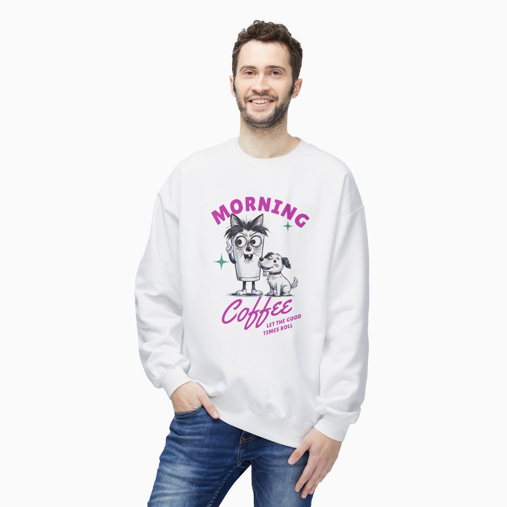 Good Times Roll Sweatshirt – Unisex, Soft Cotton, Exclusive Design