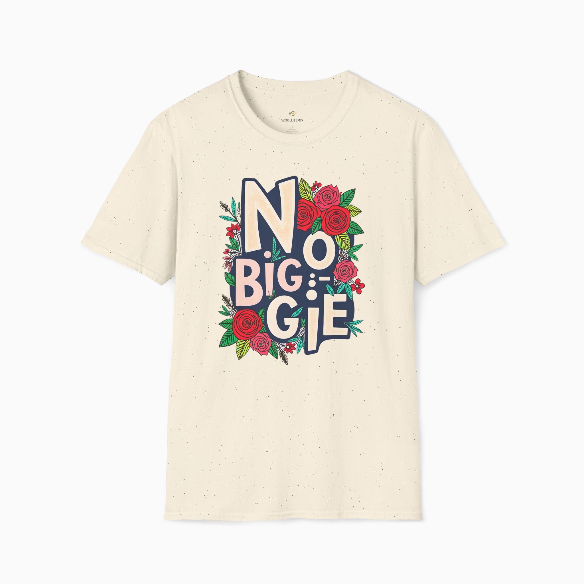 No Biggie With Floral Art Unisex T-Shirt