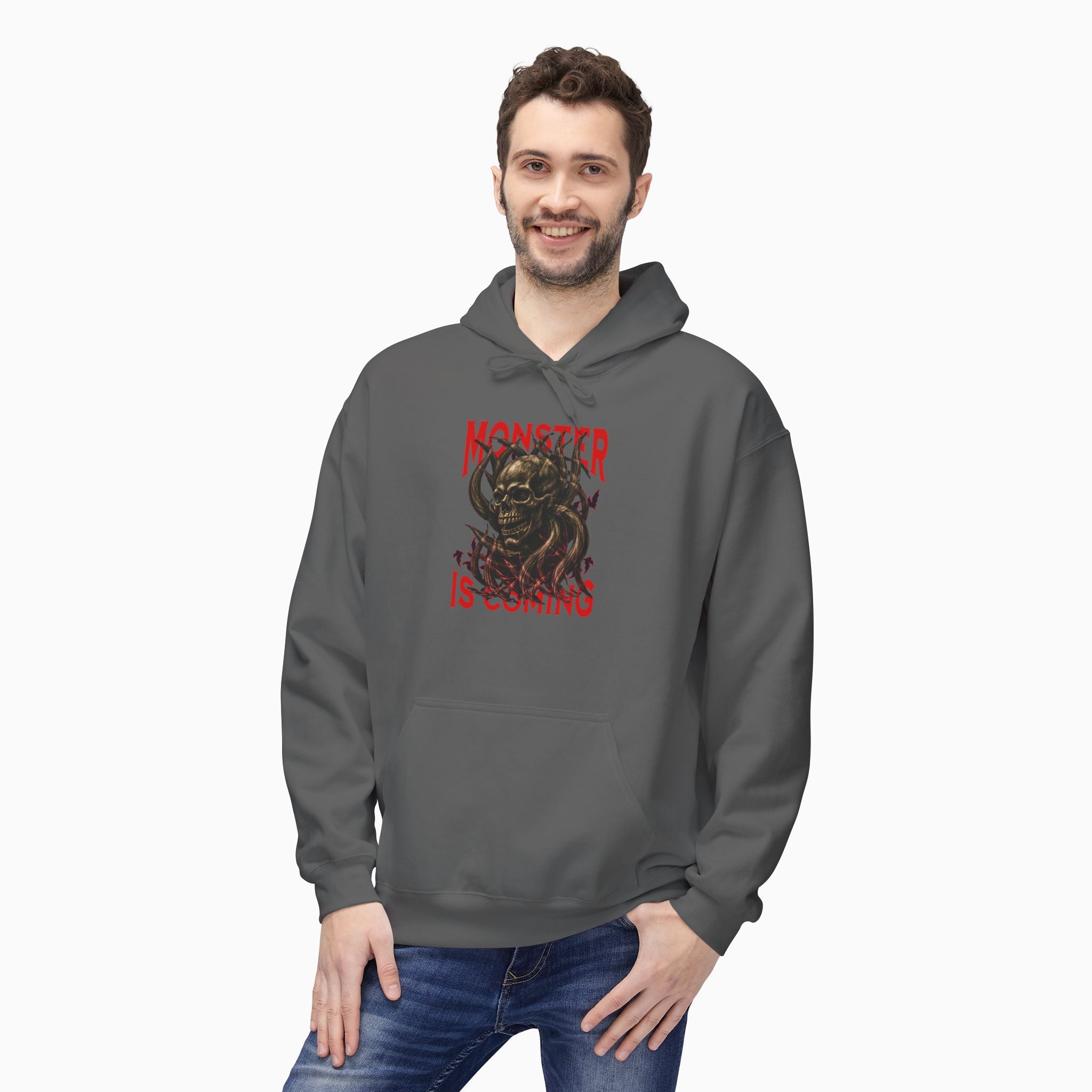 Ghost Monster is Coming Unisex Hoodie