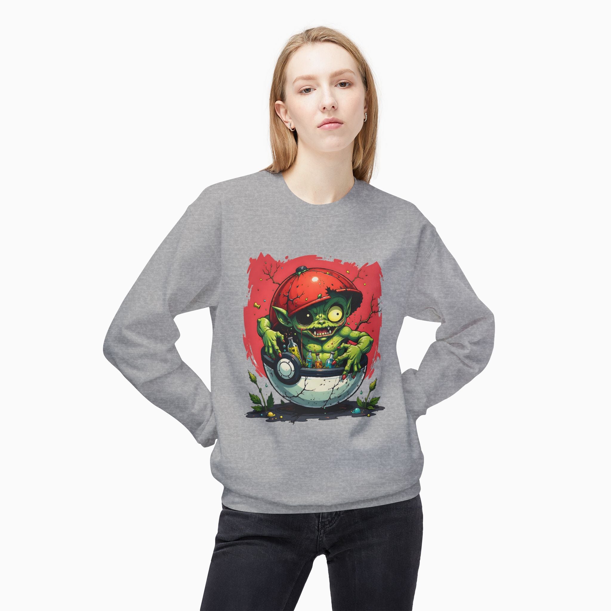 Zombie Poké Ball Unisex Sweatshirt