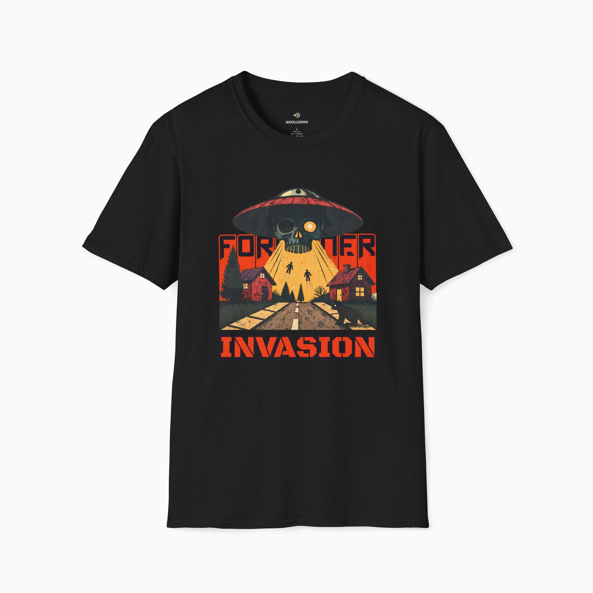Foreigner Invation Unisex T-Shirt - Premium Cotton, Made-to-Order